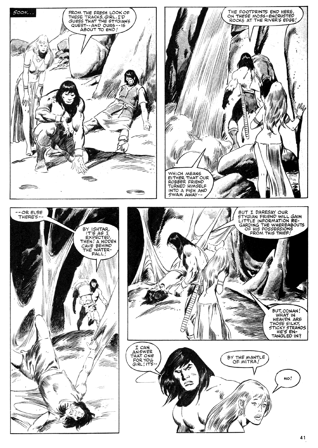 Read online The Savage Sword Of Conan comic -  Issue #73 - 41