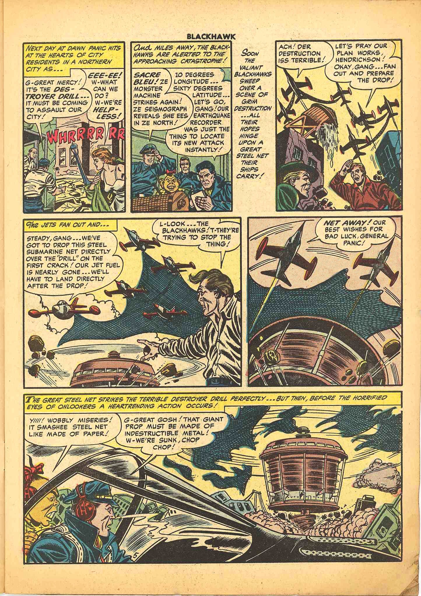 Read online Blackhawk (1957) comic -  Issue #79 - 7