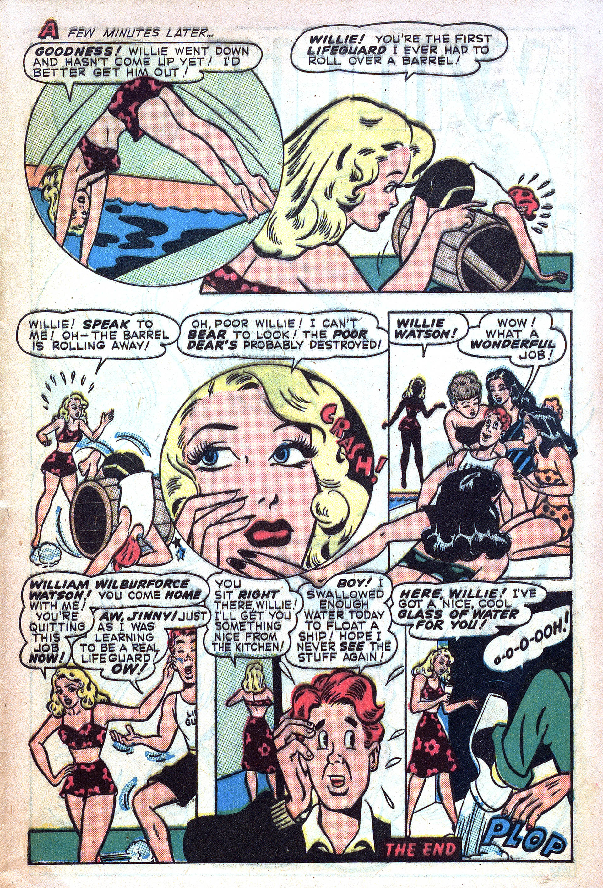 Read online Willie Comics (1946) comic -  Issue #10 - 9