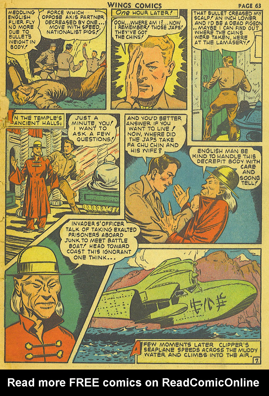 Read online Wings Comics comic -  Issue #18 - 64