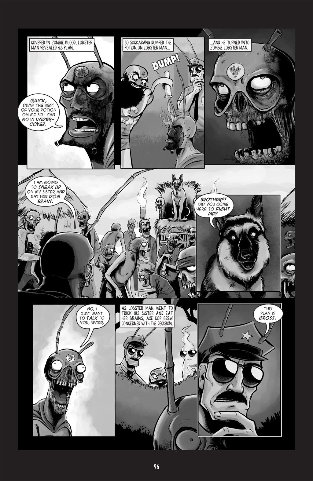 Read online Axe Cop comic -  Issue # TPB 1 - 96