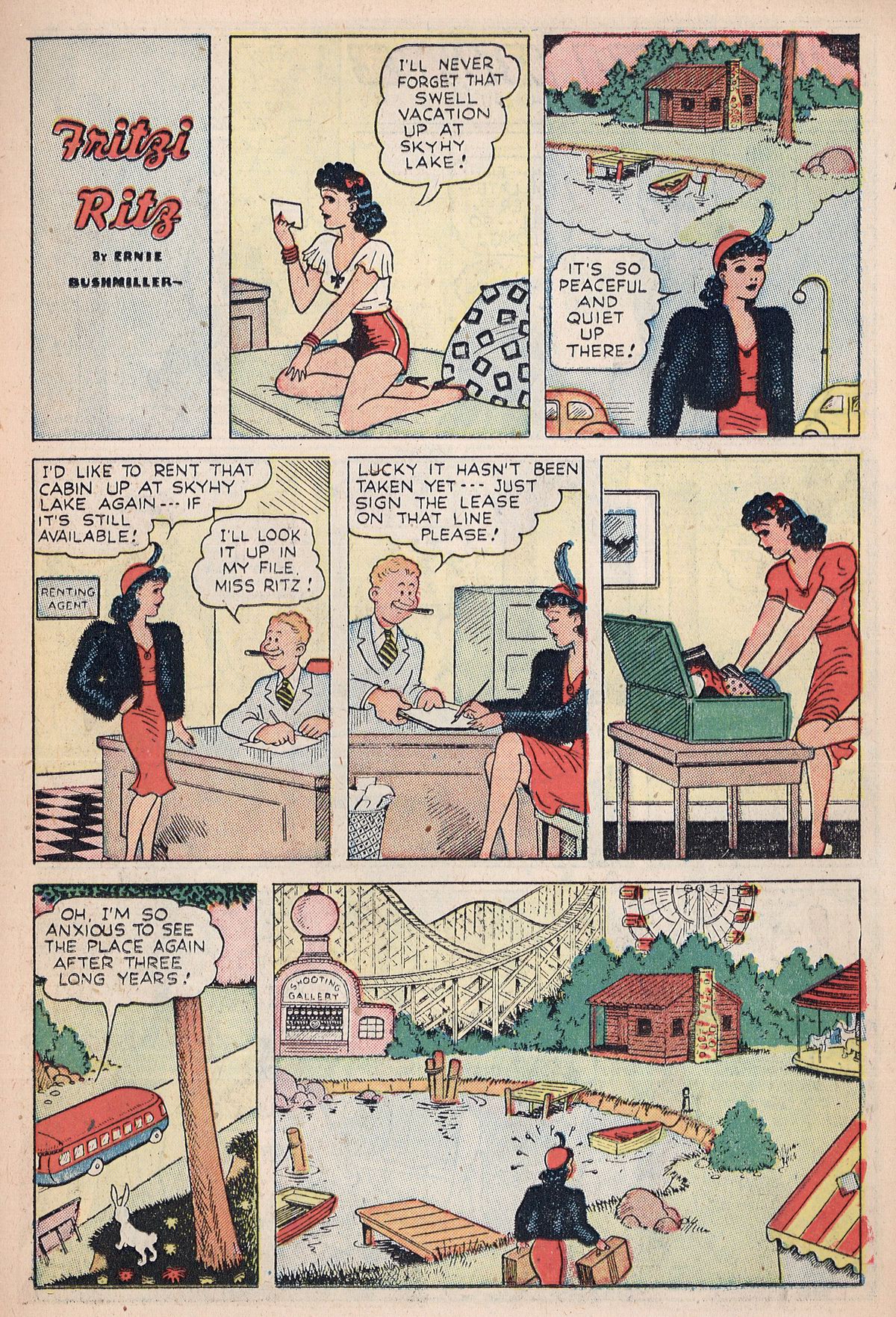 Read online Fritzi Ritz (1953) comic -  Issue #5 - 11