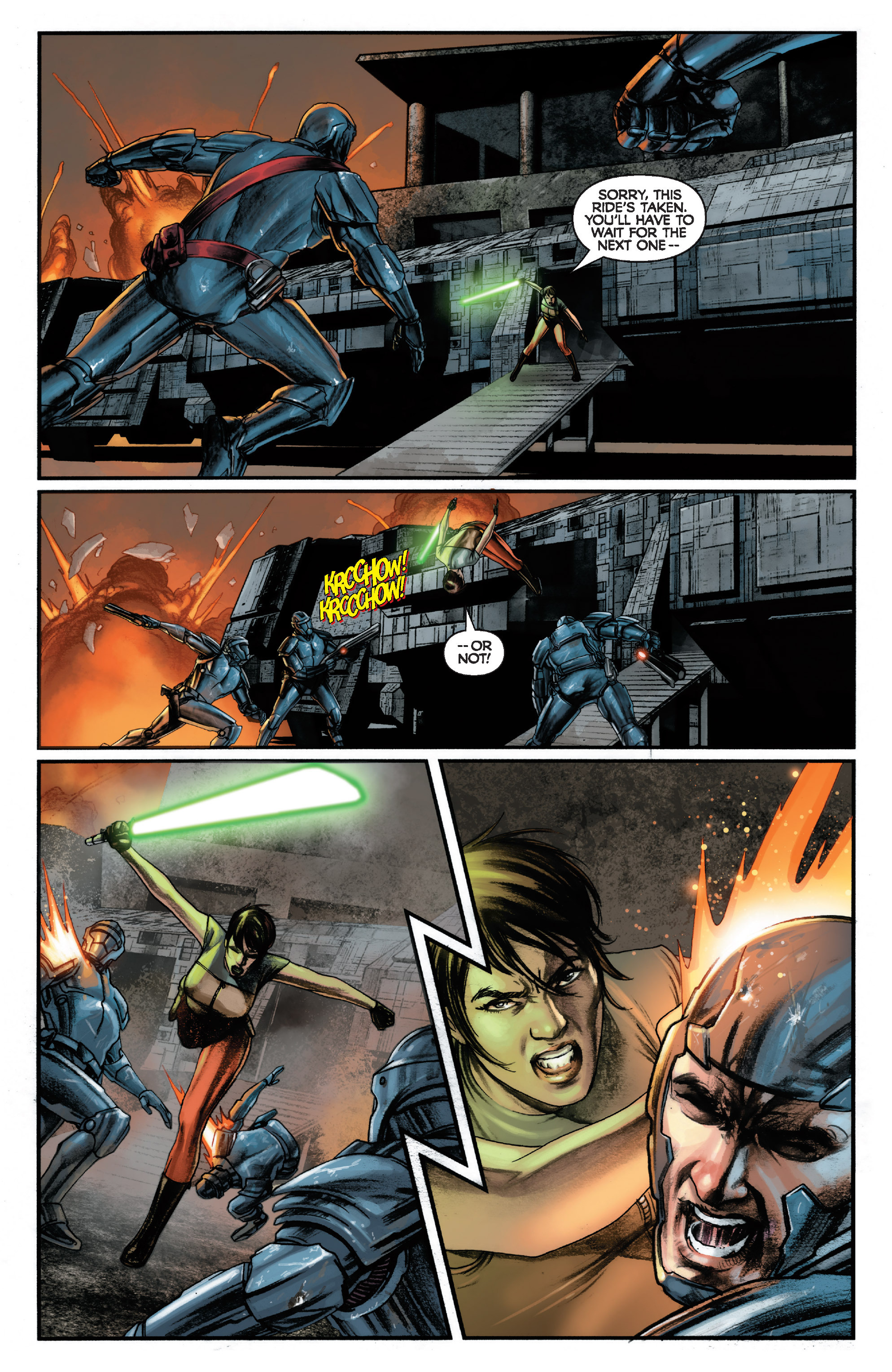 Read online Star Wars: Knight Errant - Deluge comic -  Issue #1 - 6