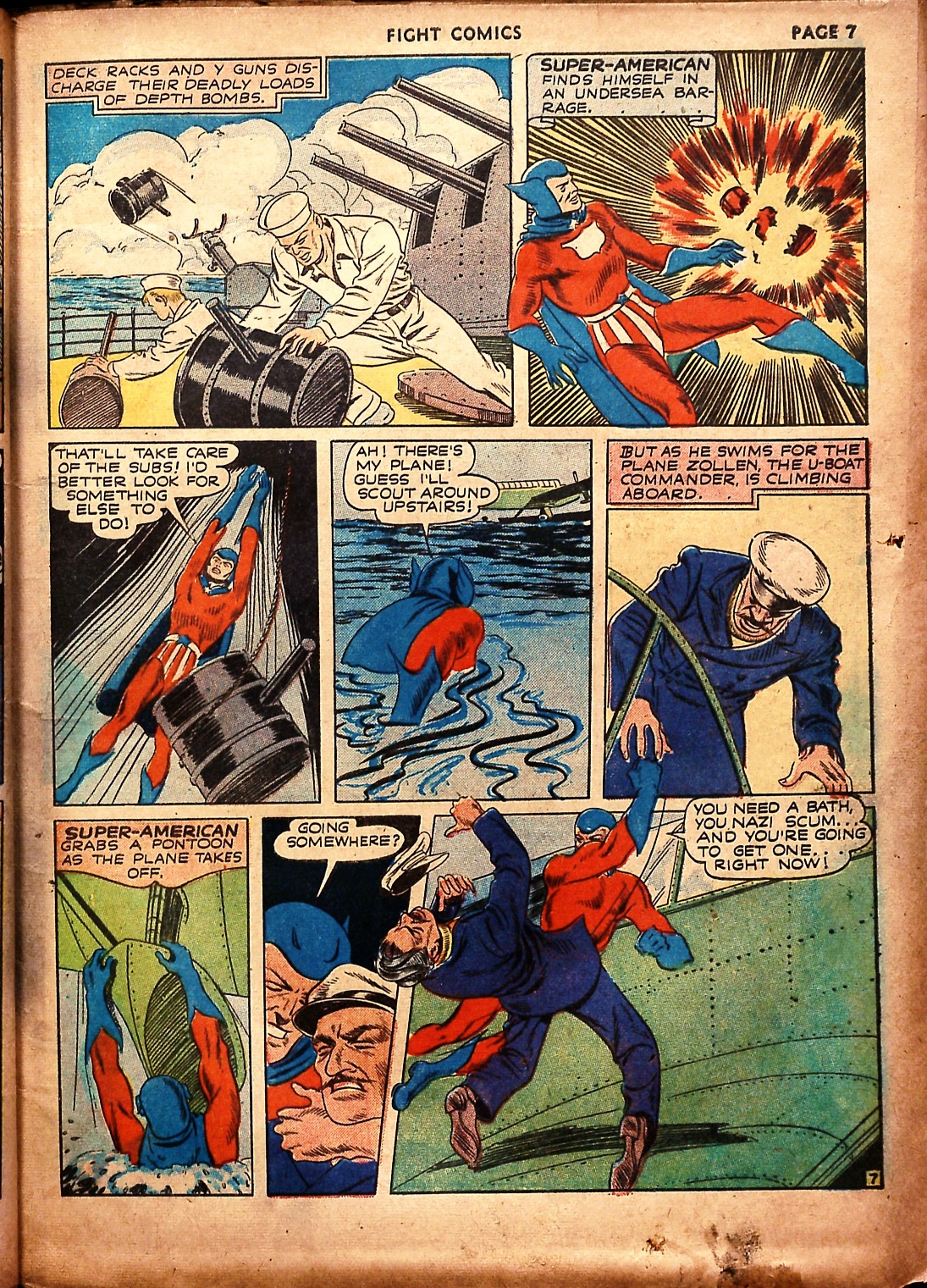 Read online Fight Comics comic -  Issue #17 - 10