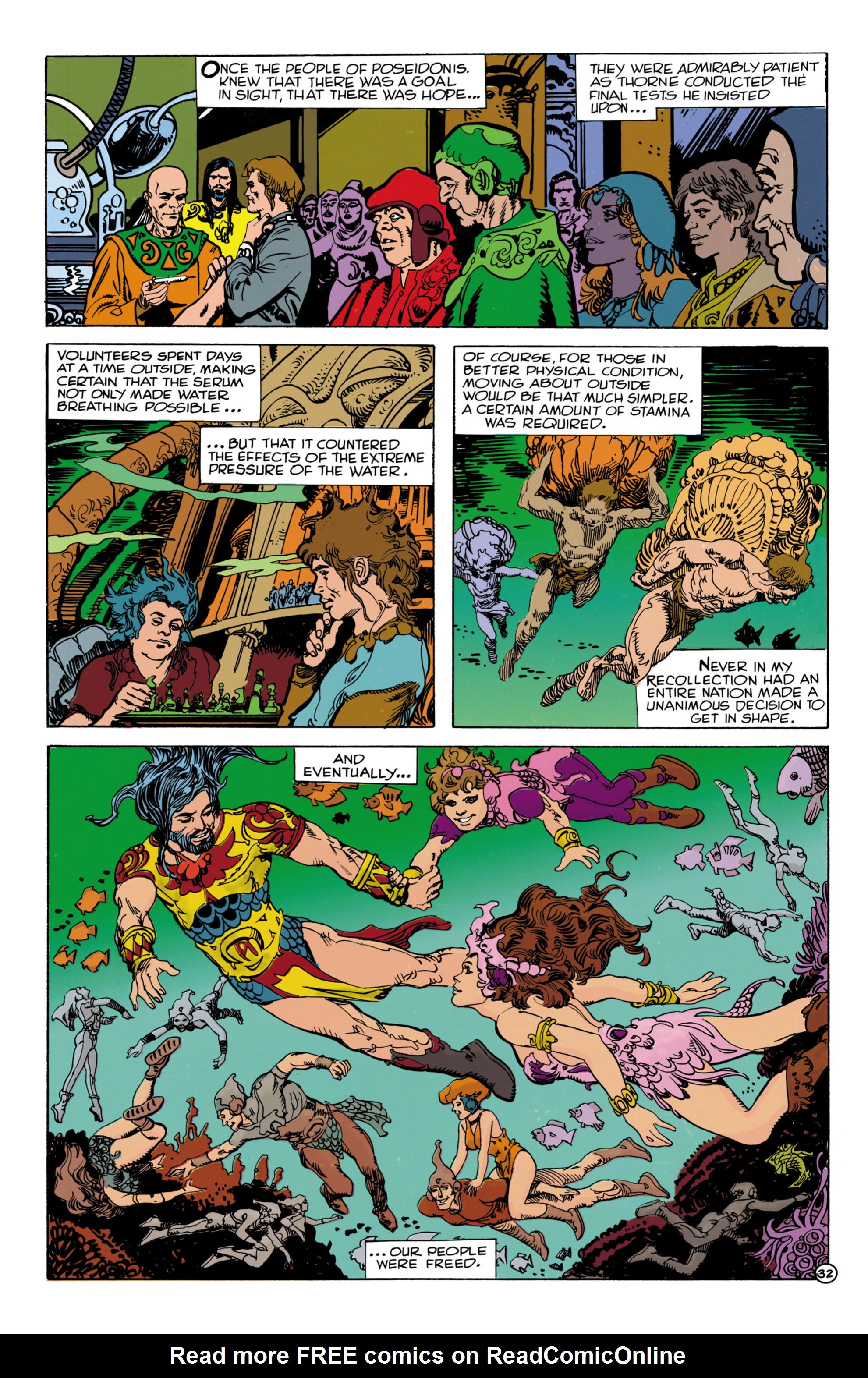 Read online The Atlantis Chronicles comic -  Issue #2 - 32