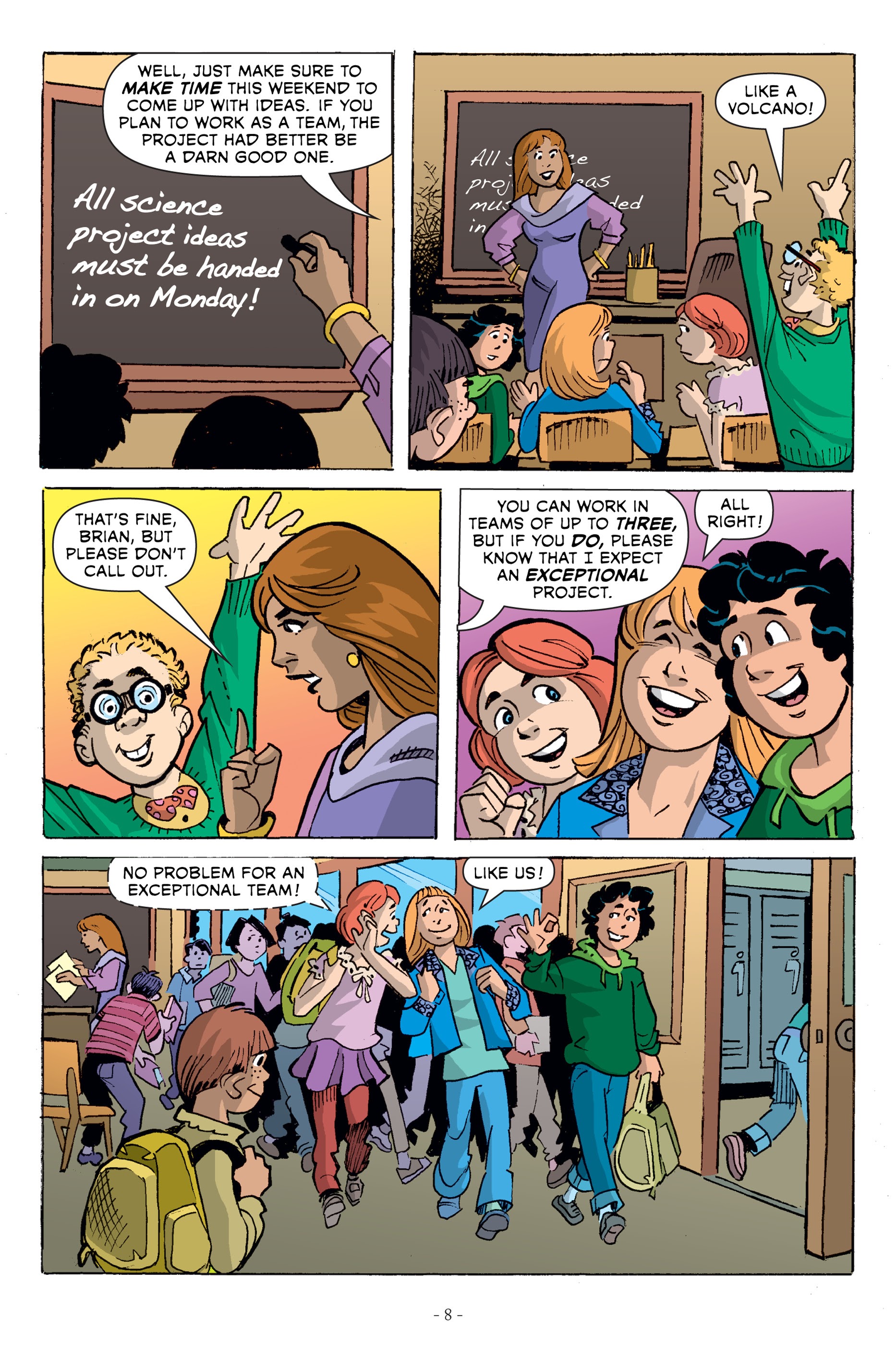 Read online Nancy Drew and the Clue Crew comic -  Issue #1 - 8