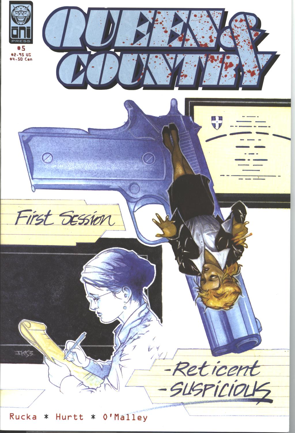 Read online Queen & Country comic -  Issue #5 - 1