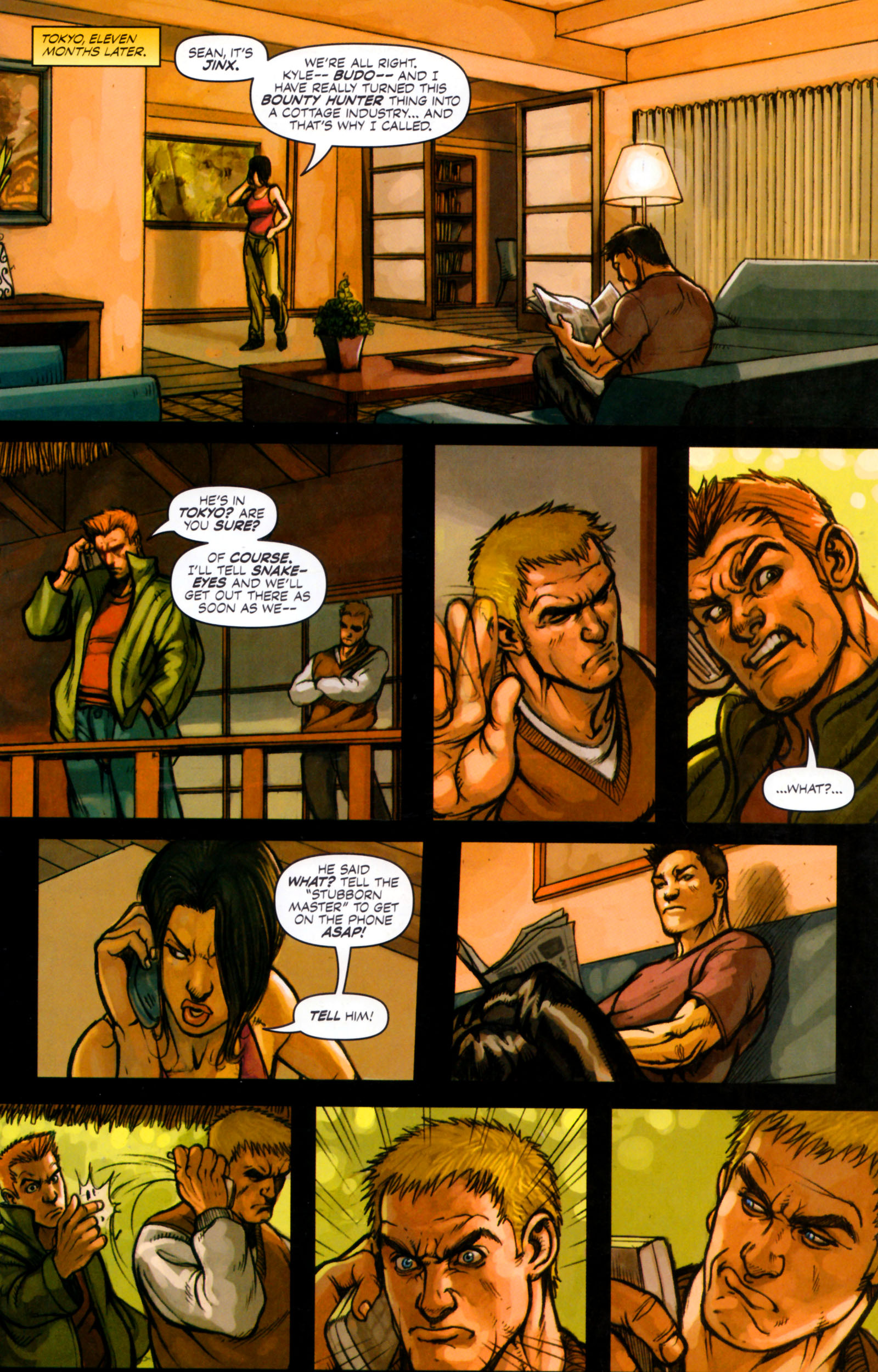 Read online G.I. Joe: Master & Apprentice comic -  Issue #2 - 10