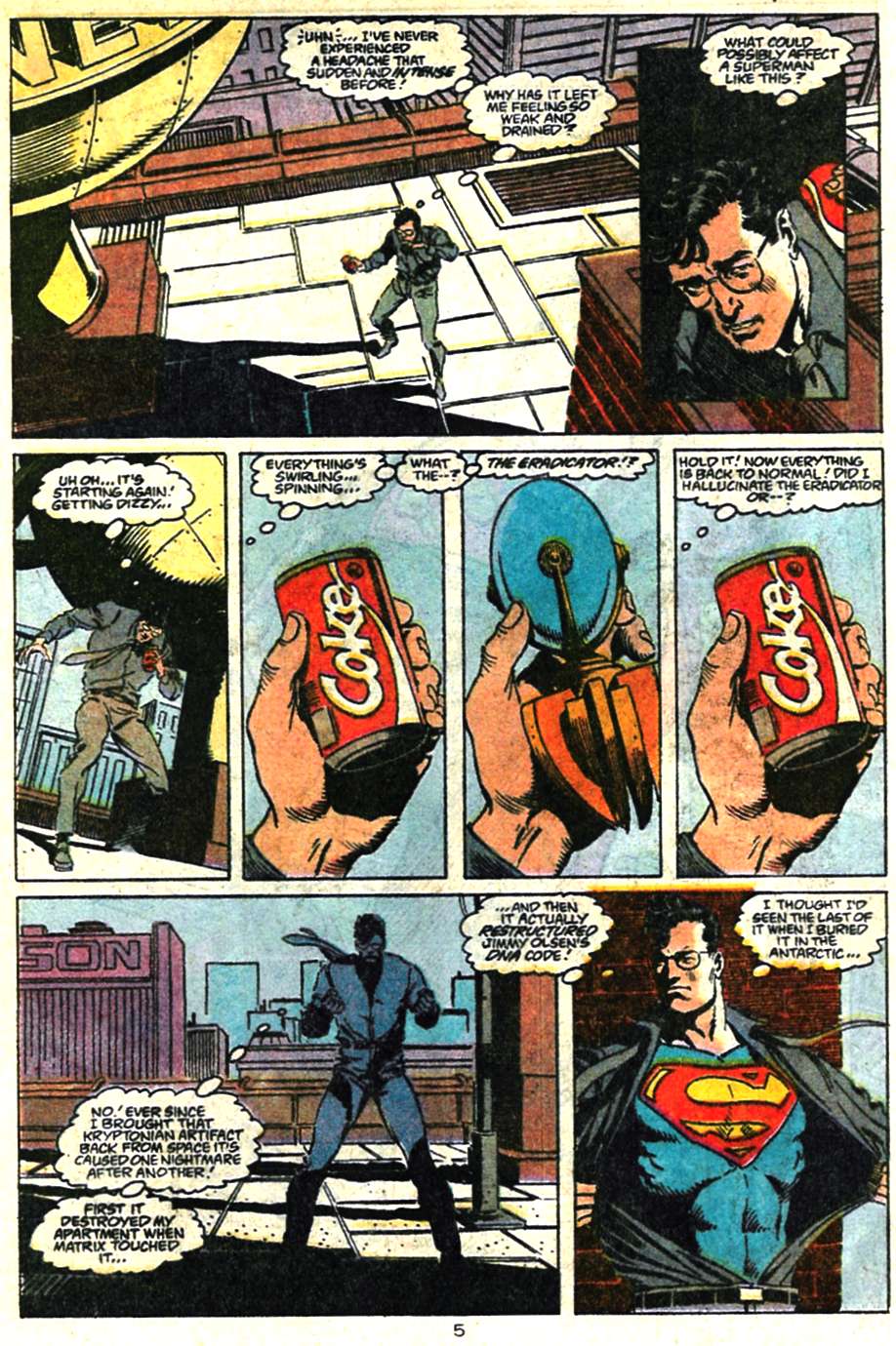 Read online Adventures of Superman (1987) comic -  Issue #460 - 6