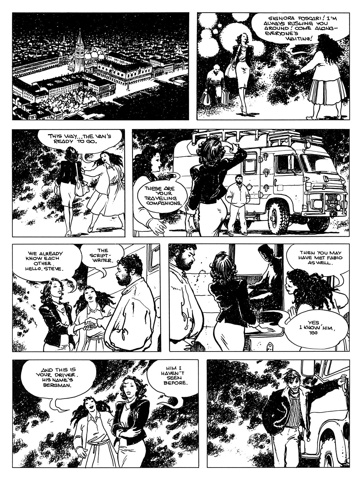 Read online Perchance to dream - The Indian adventures of Giuseppe Bergman comic -  Issue # TPB - 24