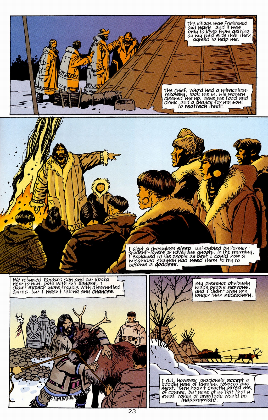 Read online Muktuk Wolfsbreath: Hard-Boiled Shaman comic -  Issue #3 - 24