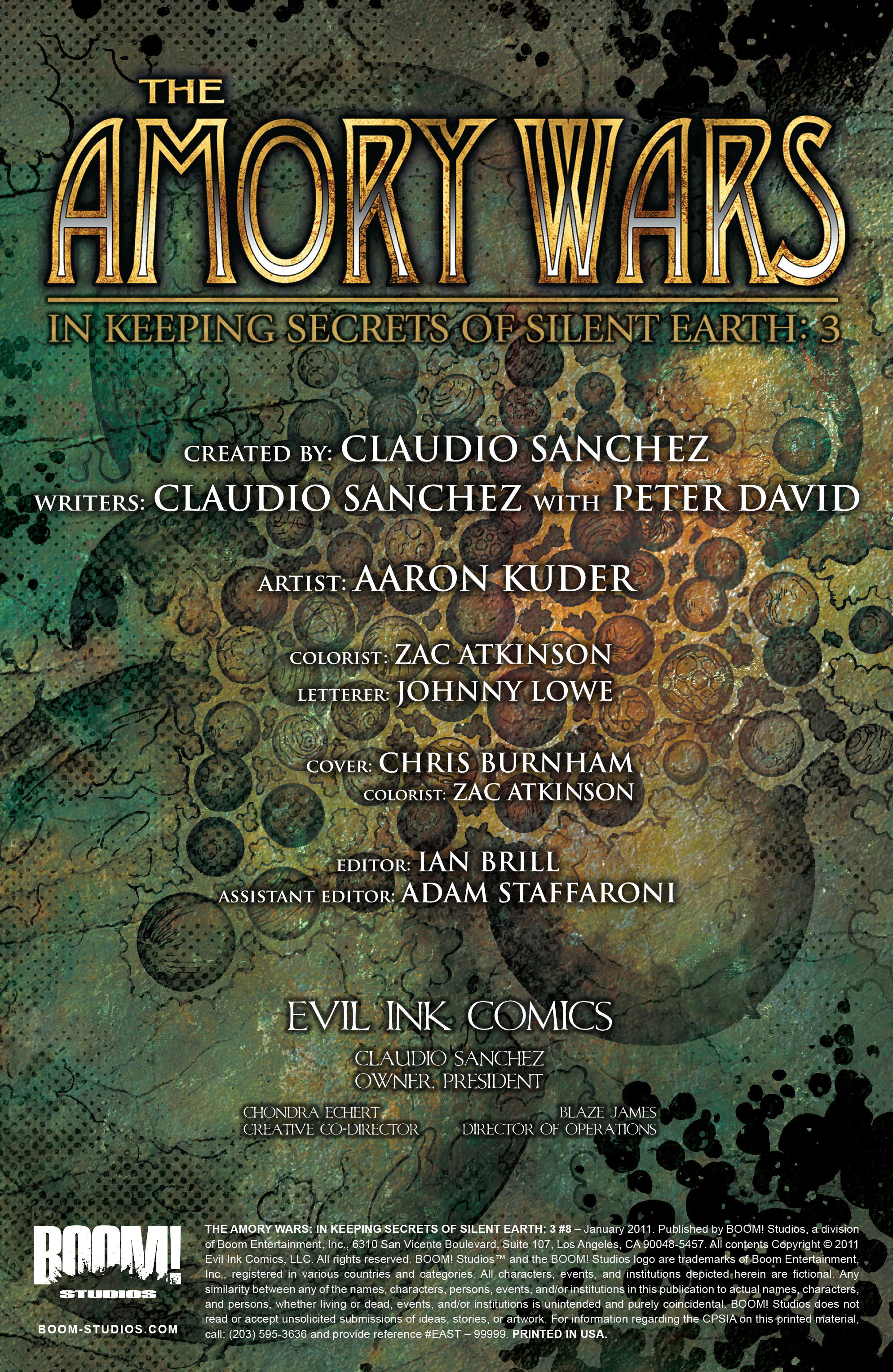 Read online The Amory Wars: In Keeping Secrets of Silent Earth 3 comic -  Issue #8 - 2