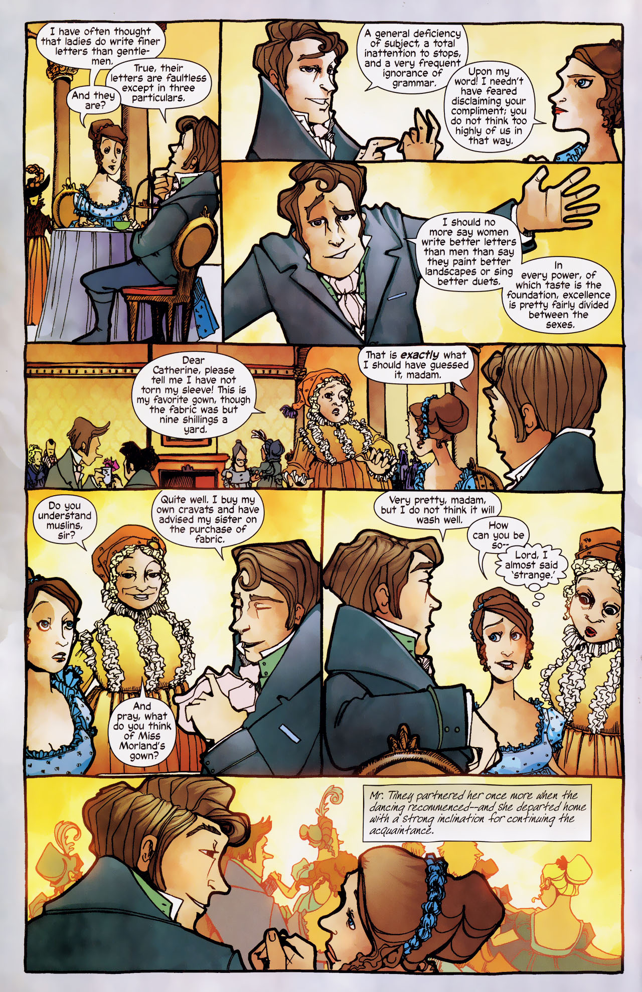 Read online Northanger Abbey comic -  Issue #1 - 8