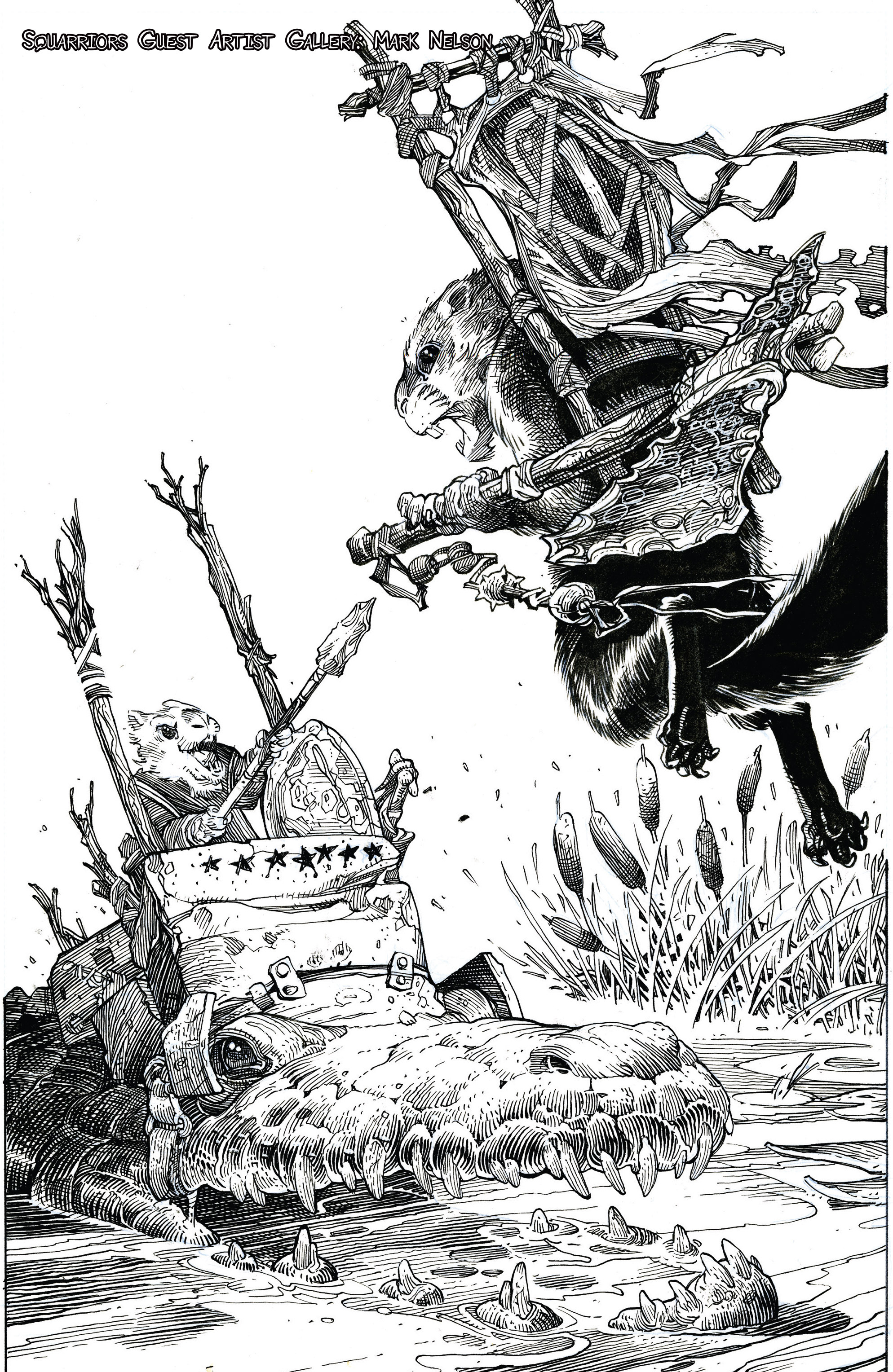 Read online Squarriors (2014) comic -  Issue #1 - 38