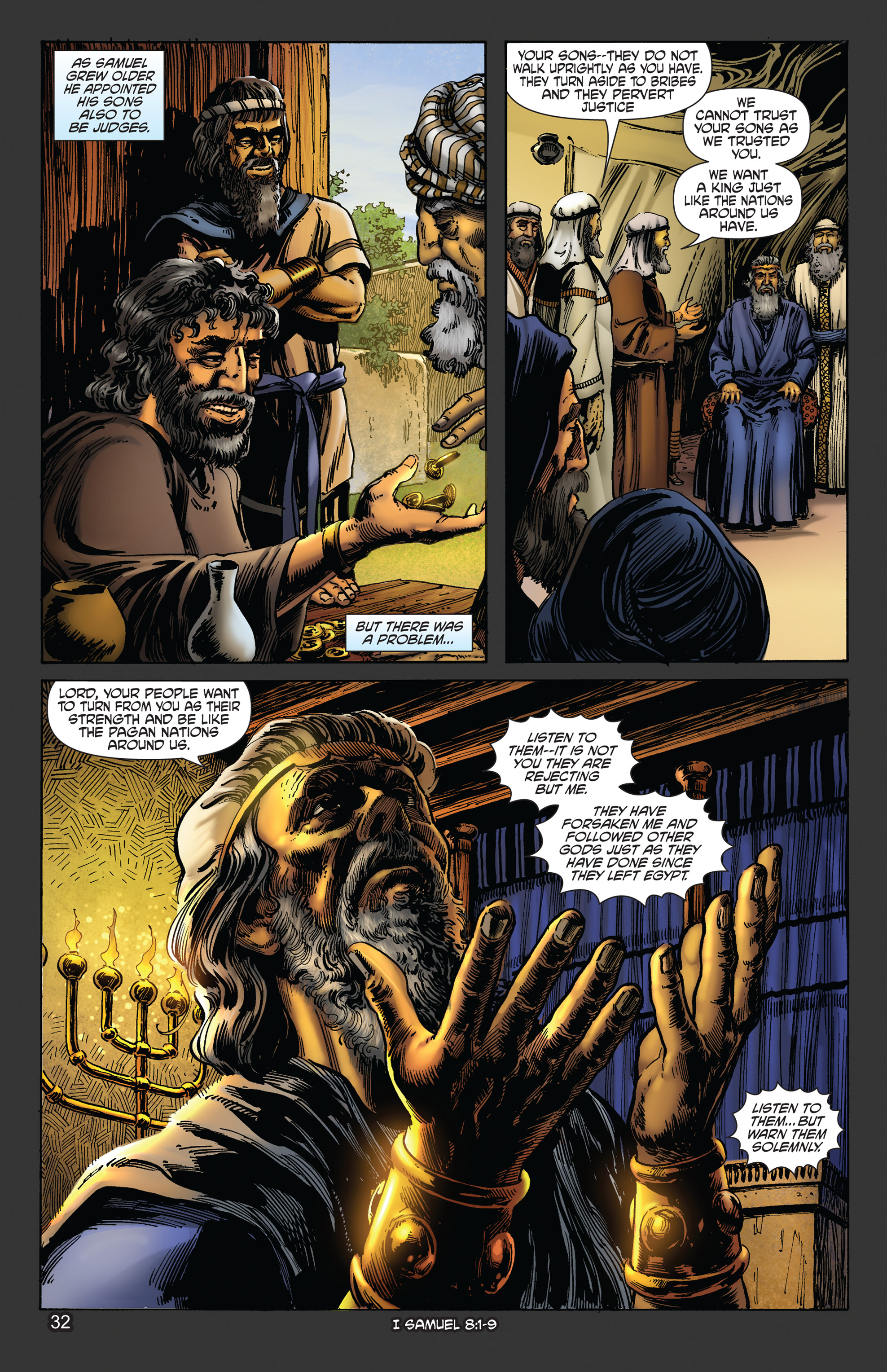 Read online The Kingstone Bible comic -  Issue #5 - 37