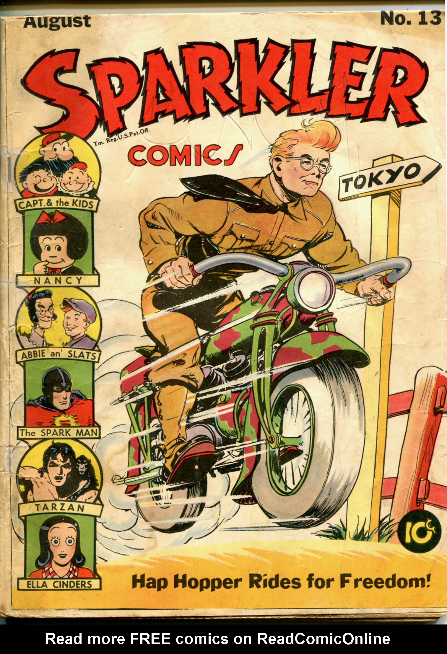 Read online Sparkler Comics comic -  Issue #13 - 1