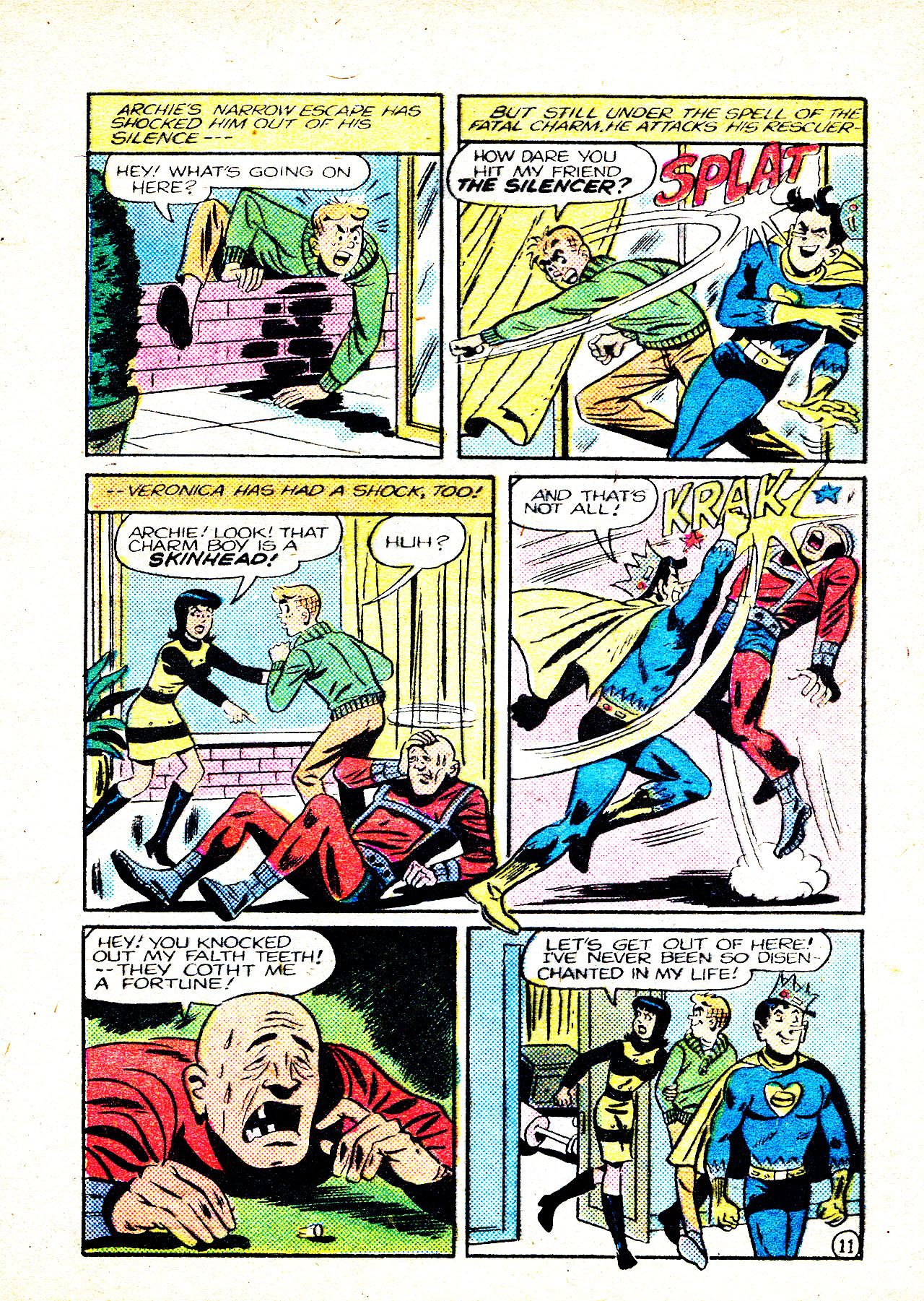 Read online Captain Hero Comics Digest Magazine comic -  Issue # TPB - 12