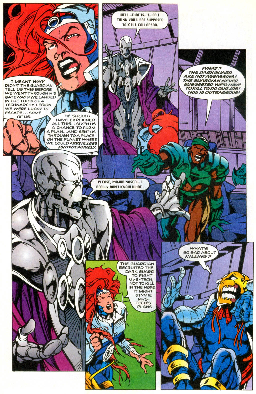 Read online Dark Guard comic -  Issue #2 - 18