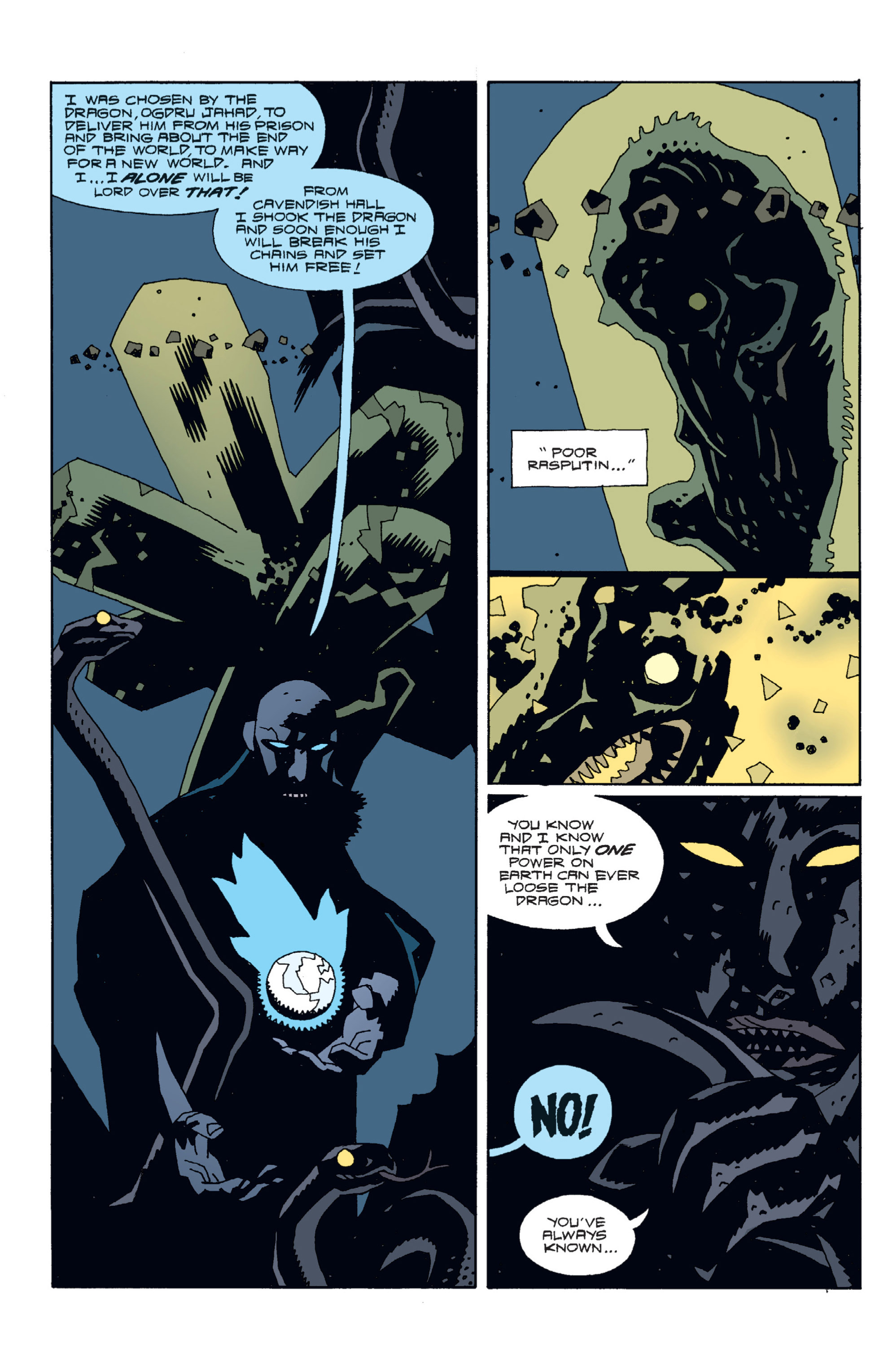 Read online Hellboy comic -  Issue #5 - 137