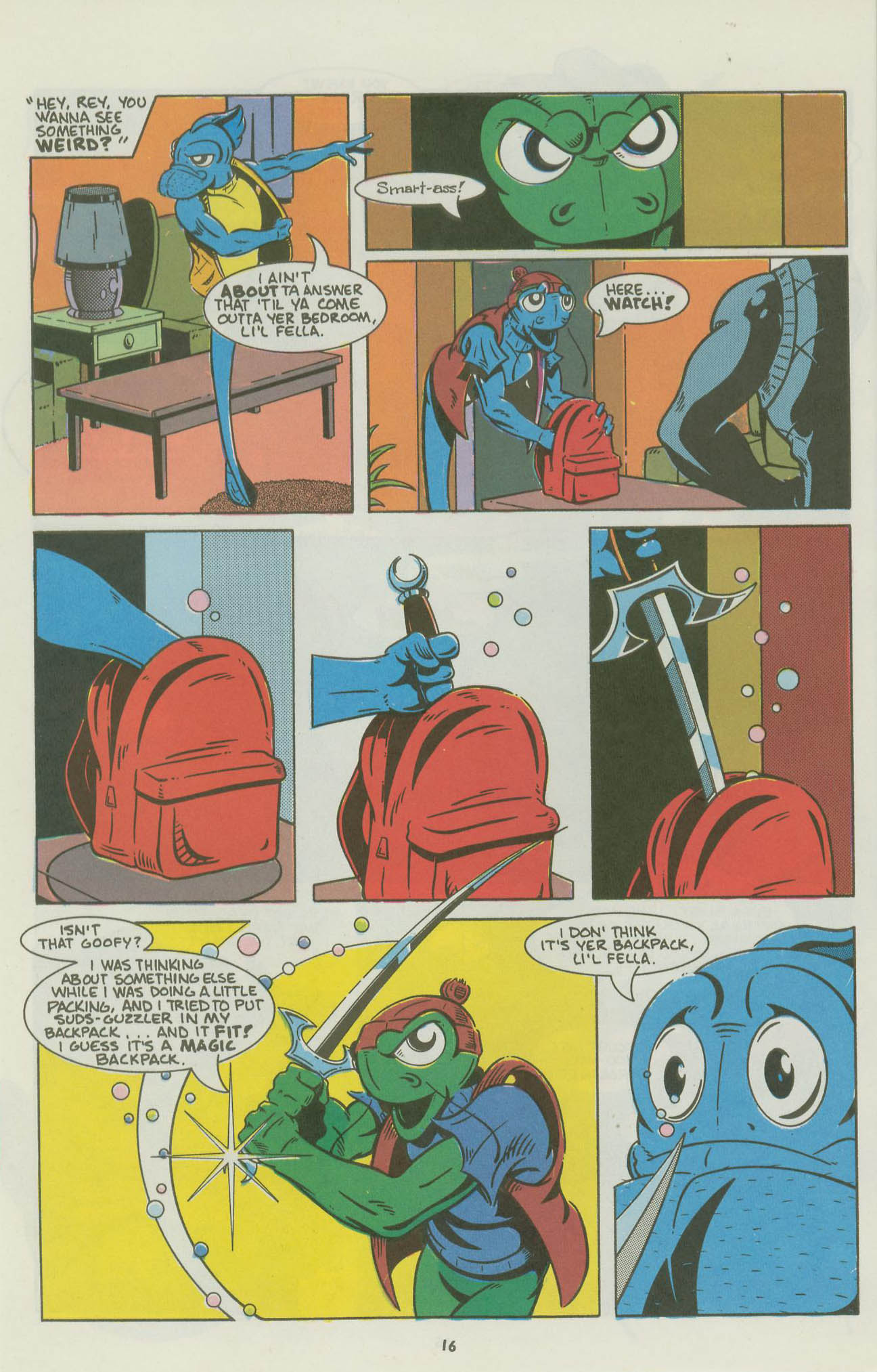 Read online The Fish Police comic -  Issue #15 - 18