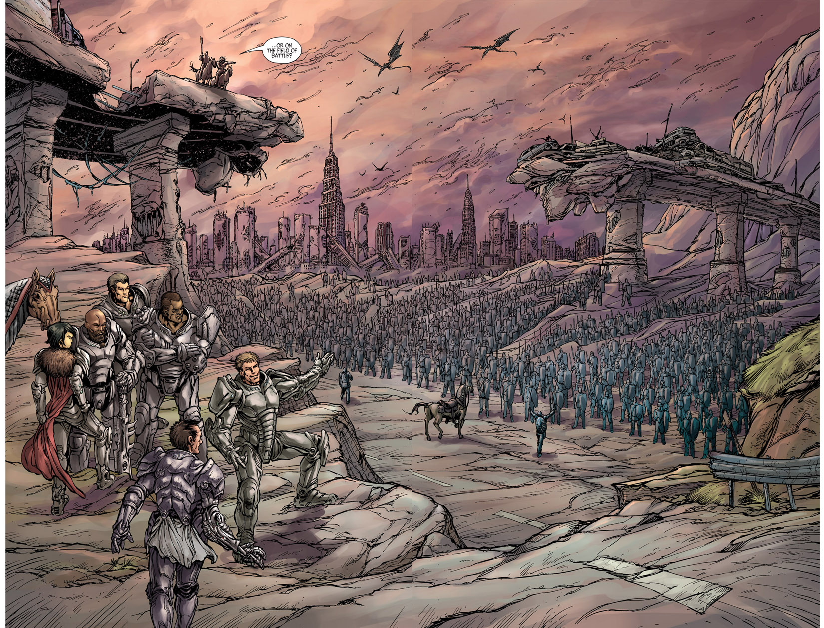 Read online Last Reign: Kings of War comic -  Issue #4 - 7