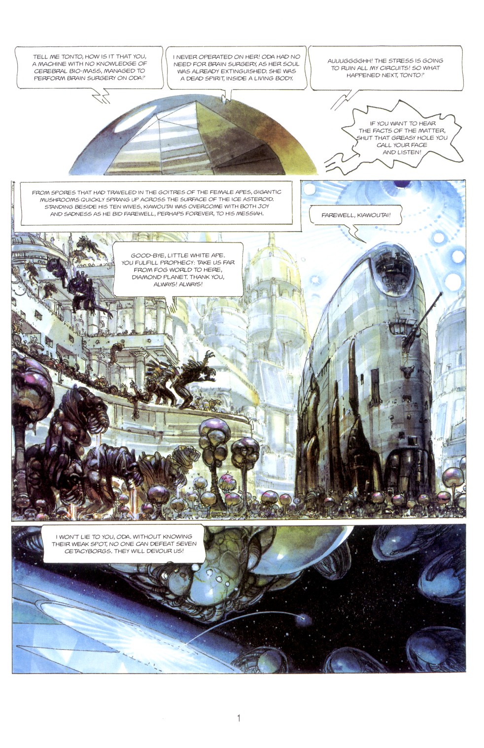 Read online The Metabarons comic -  Issue #8 - The Posession Of Oda - 3