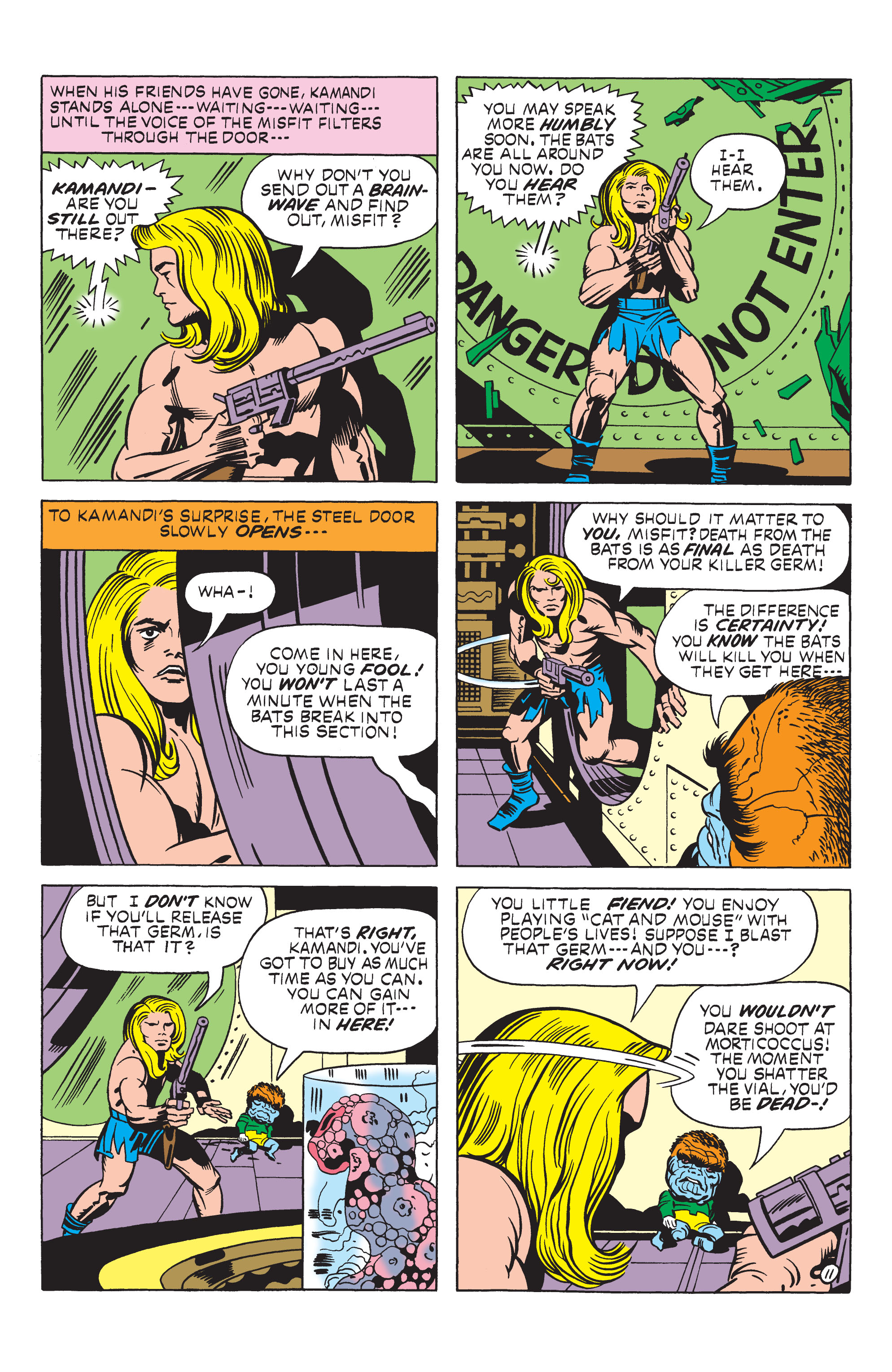 Read online Kamandi, The Last Boy On Earth comic -  Issue #10 - 11