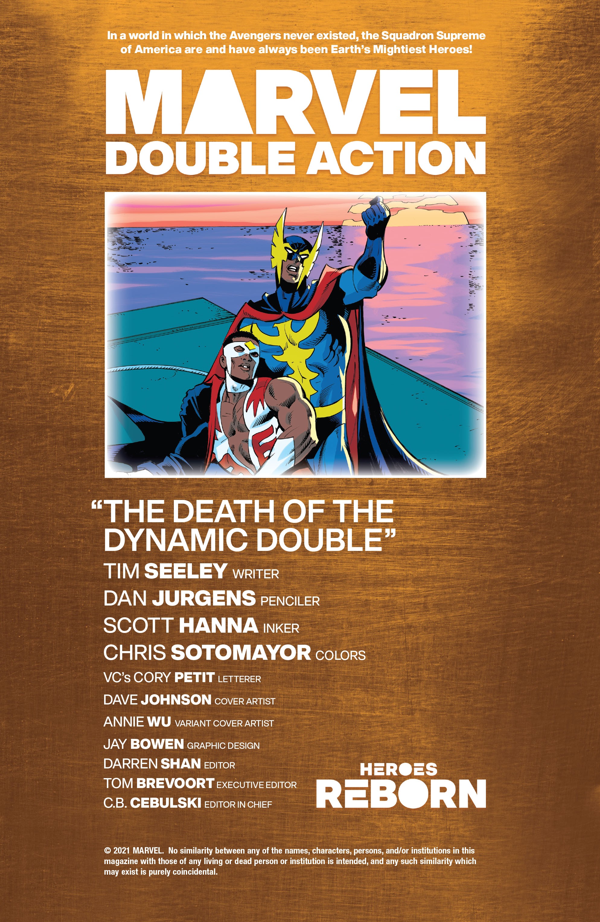 Read online Heroes Reborn: One-Shots comic -  Issue # Marvel Double Action - 33