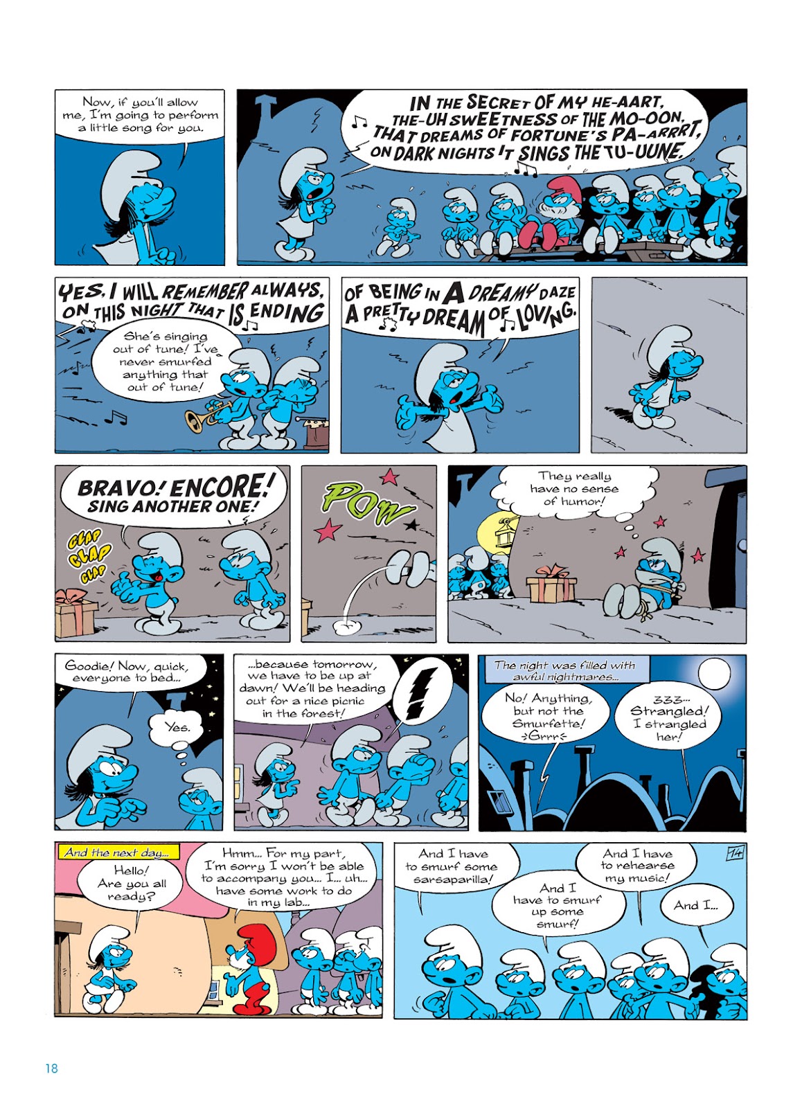 Read online The Smurfs comic -  Issue #4 - 18