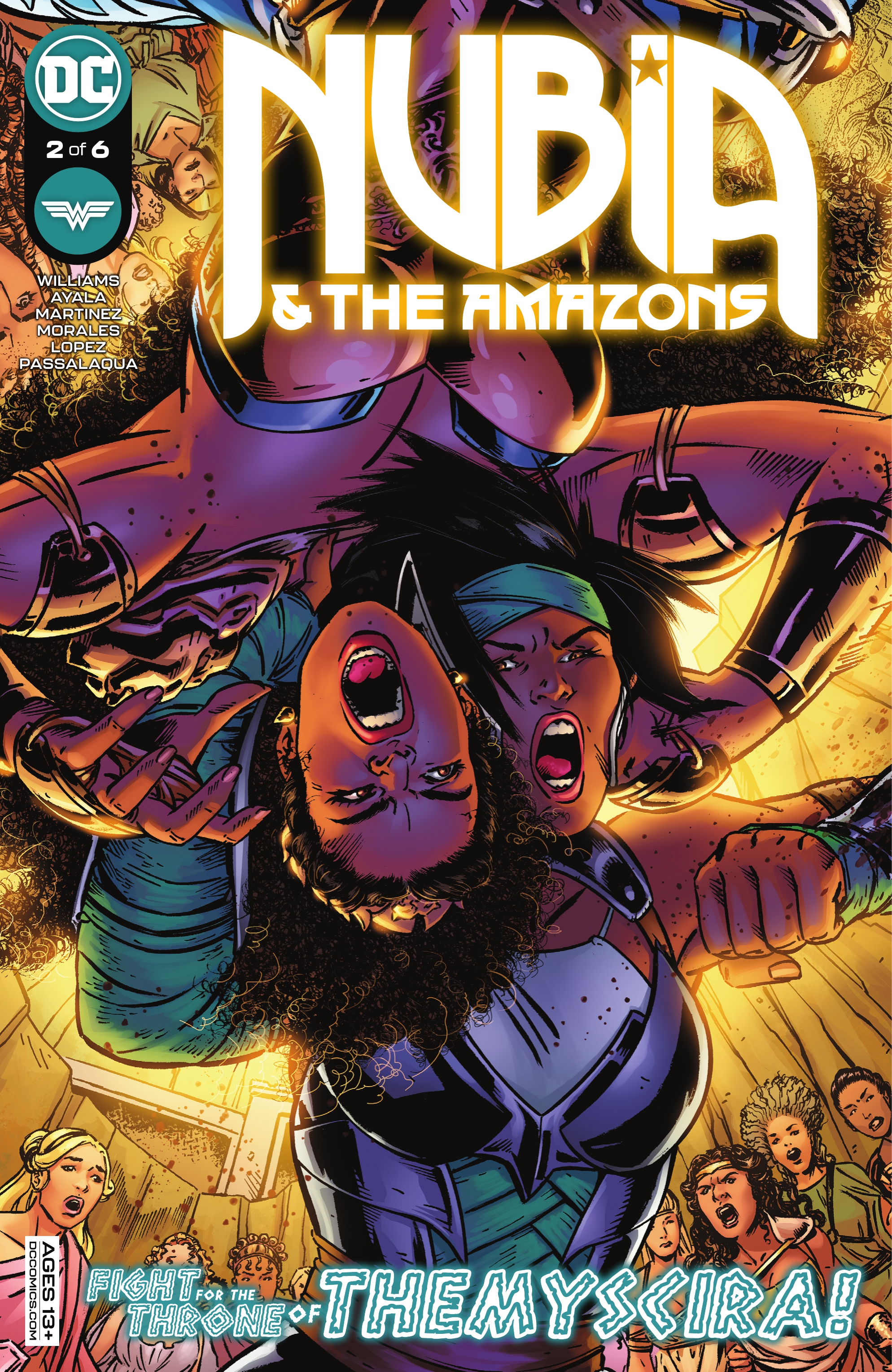 Read online Nubia & the Amazons comic -  Issue #2 - 1
