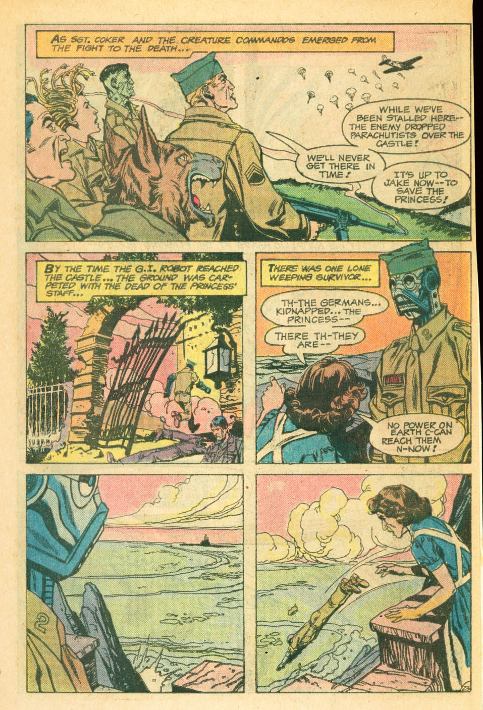 Read online Weird War Tales (1971) comic -  Issue #115 - 31
