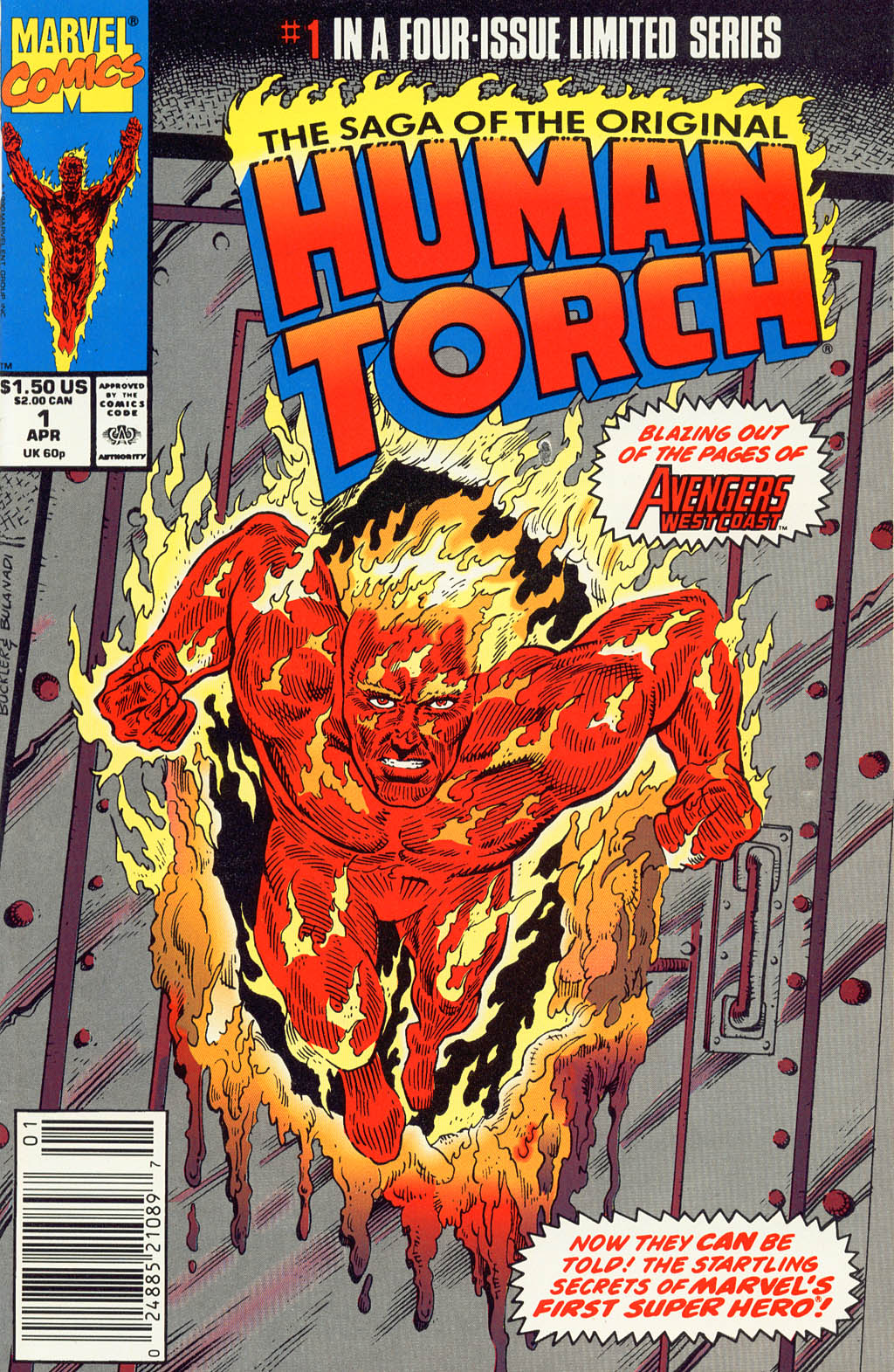 Read online The Saga of the Original Human Torch comic -  Issue #1 - 1