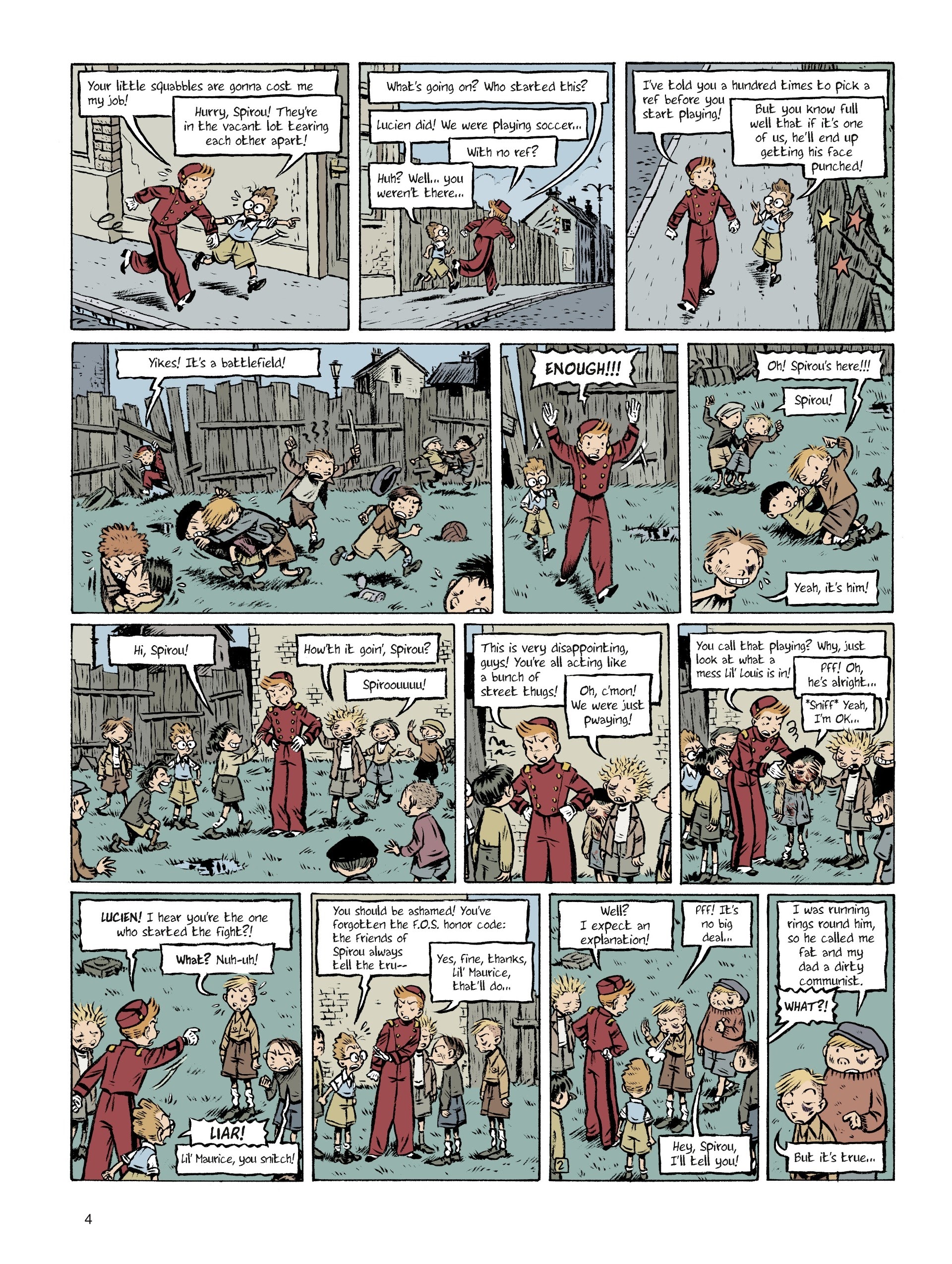 Read online Spirou: The Diary of a Naive Young Man comic -  Issue # TPB - 4