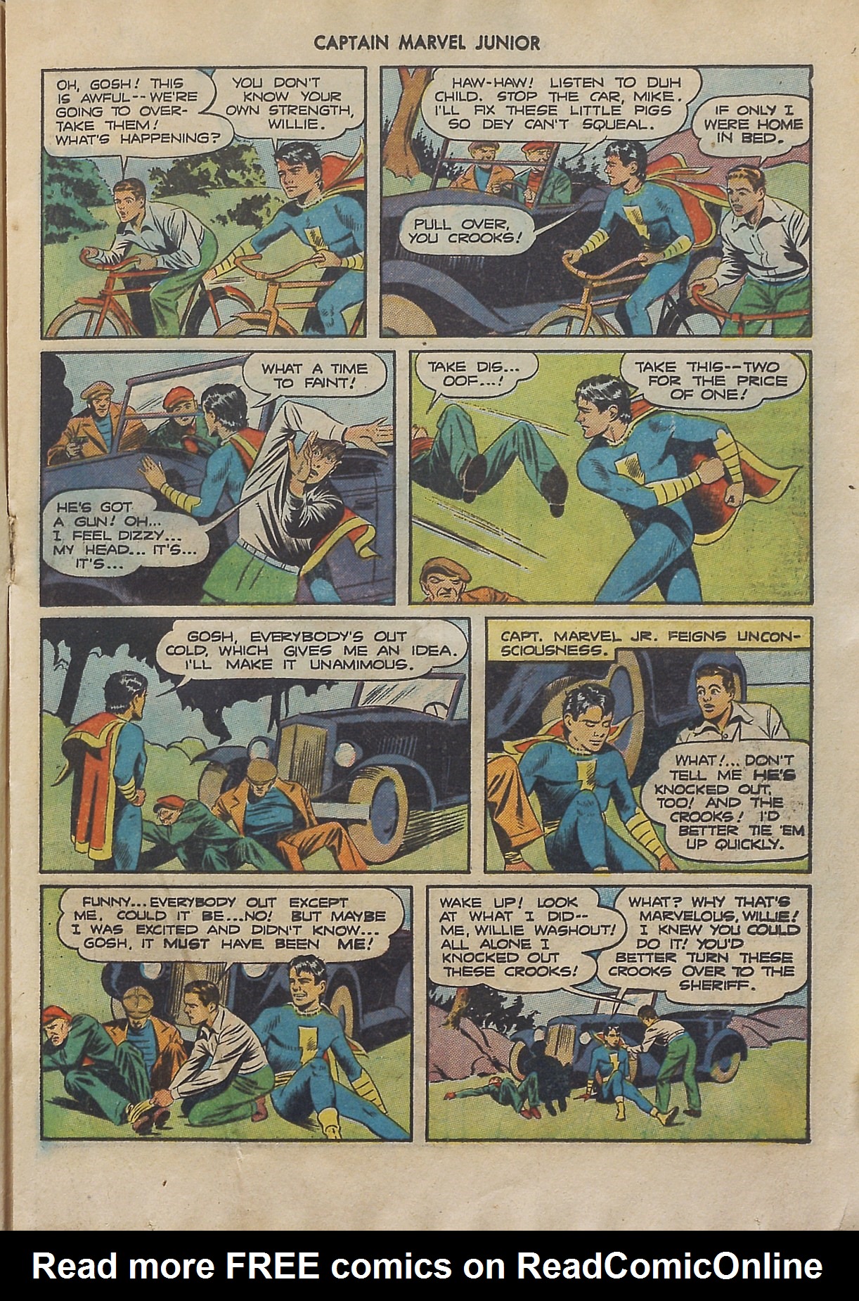 Read online Captain Marvel, Jr. comic -  Issue #22 - 17