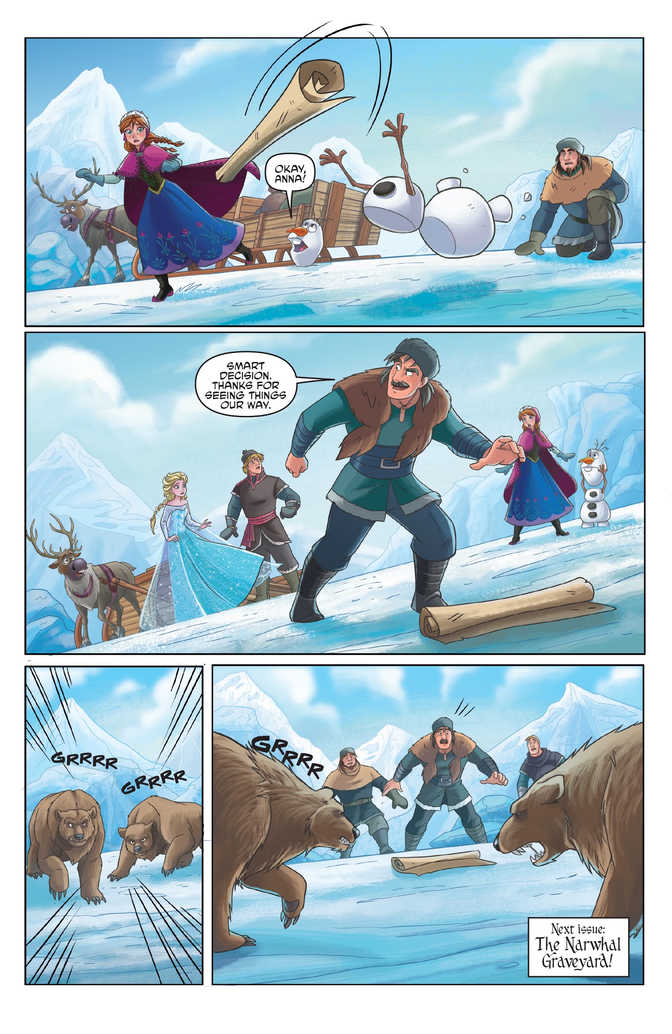 Read online Disney Frozen comic -  Issue #3 - 24