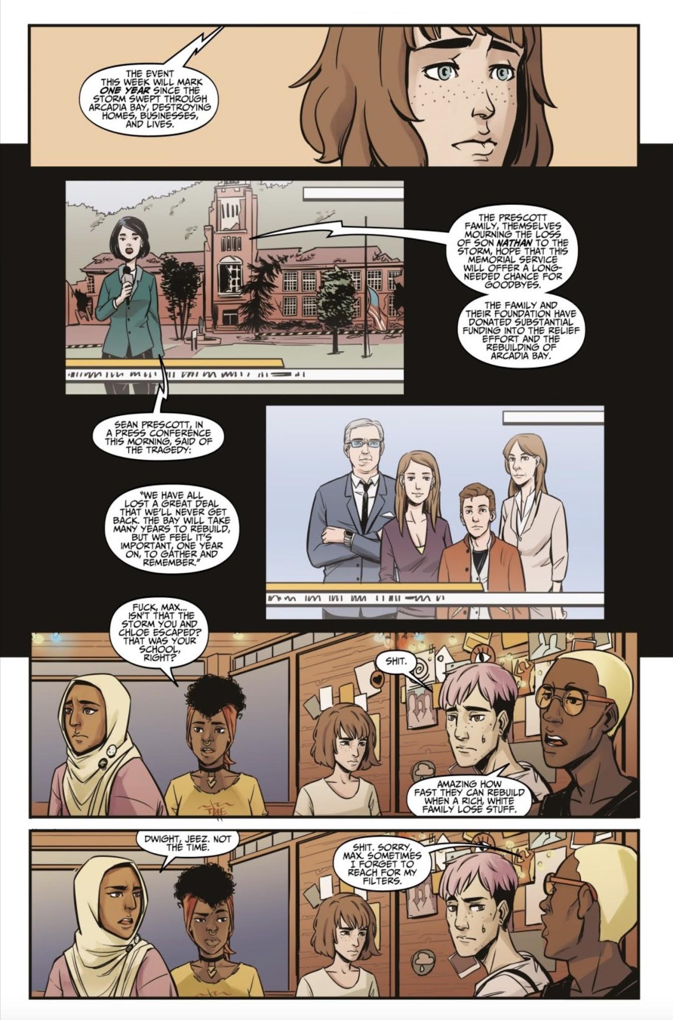 Read online Life is Strange comic -  Issue #1 - 7