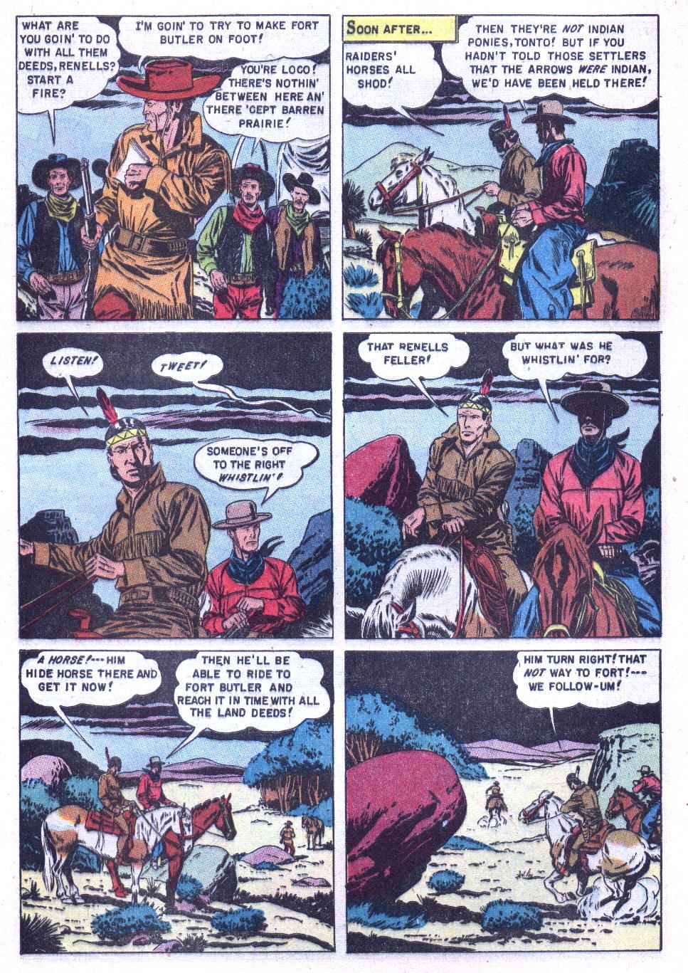 Read online Lone Ranger's Companion Tonto comic -  Issue #6 - 8