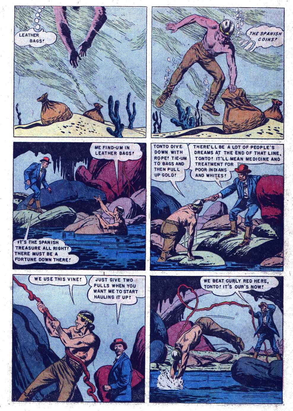 Read online Lone Ranger's Companion Tonto comic -  Issue #7 - 15