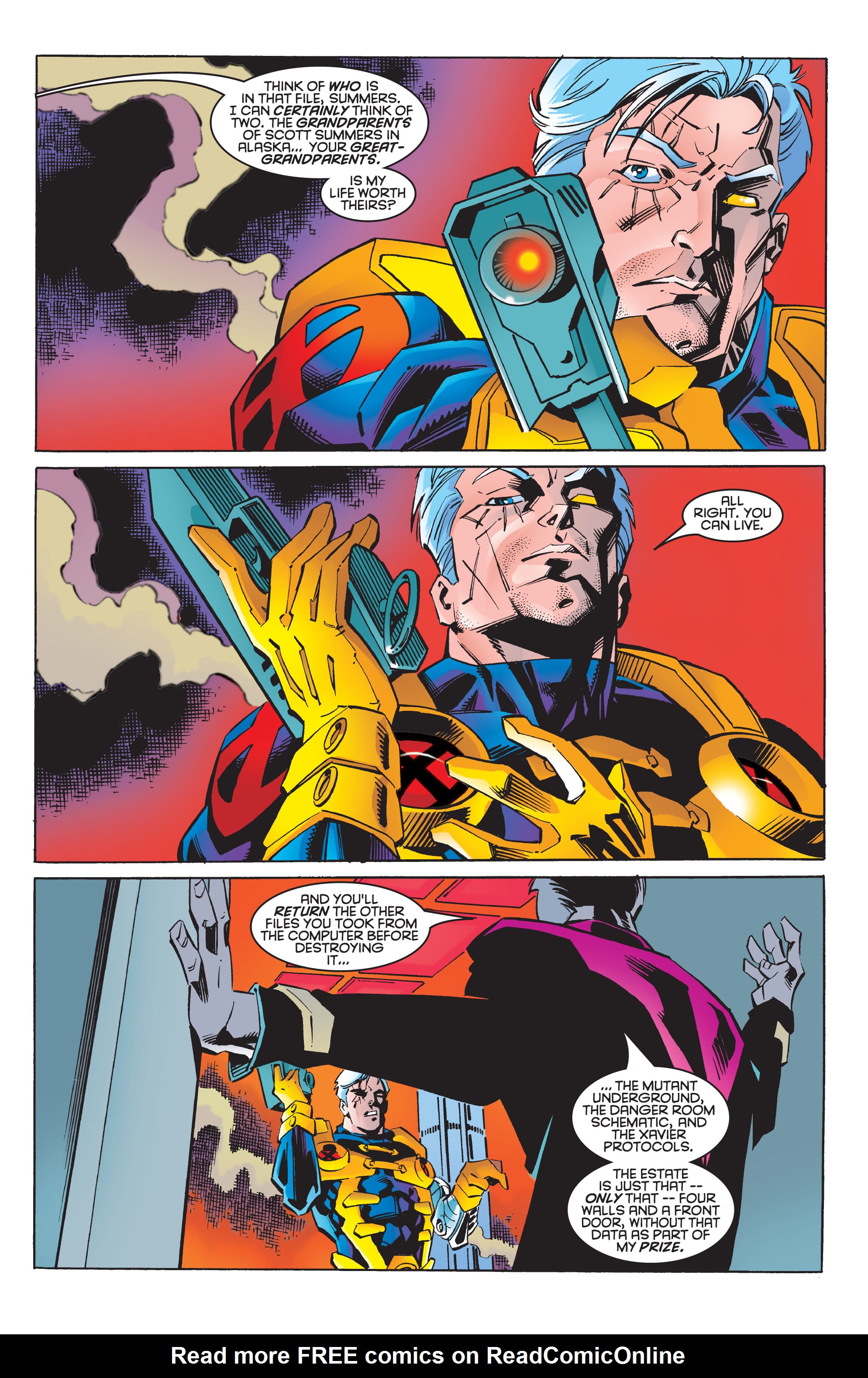Read online X-Men Milestones: Operation Zero Tolerance comic -  Issue # TPB (Part 2) - 95