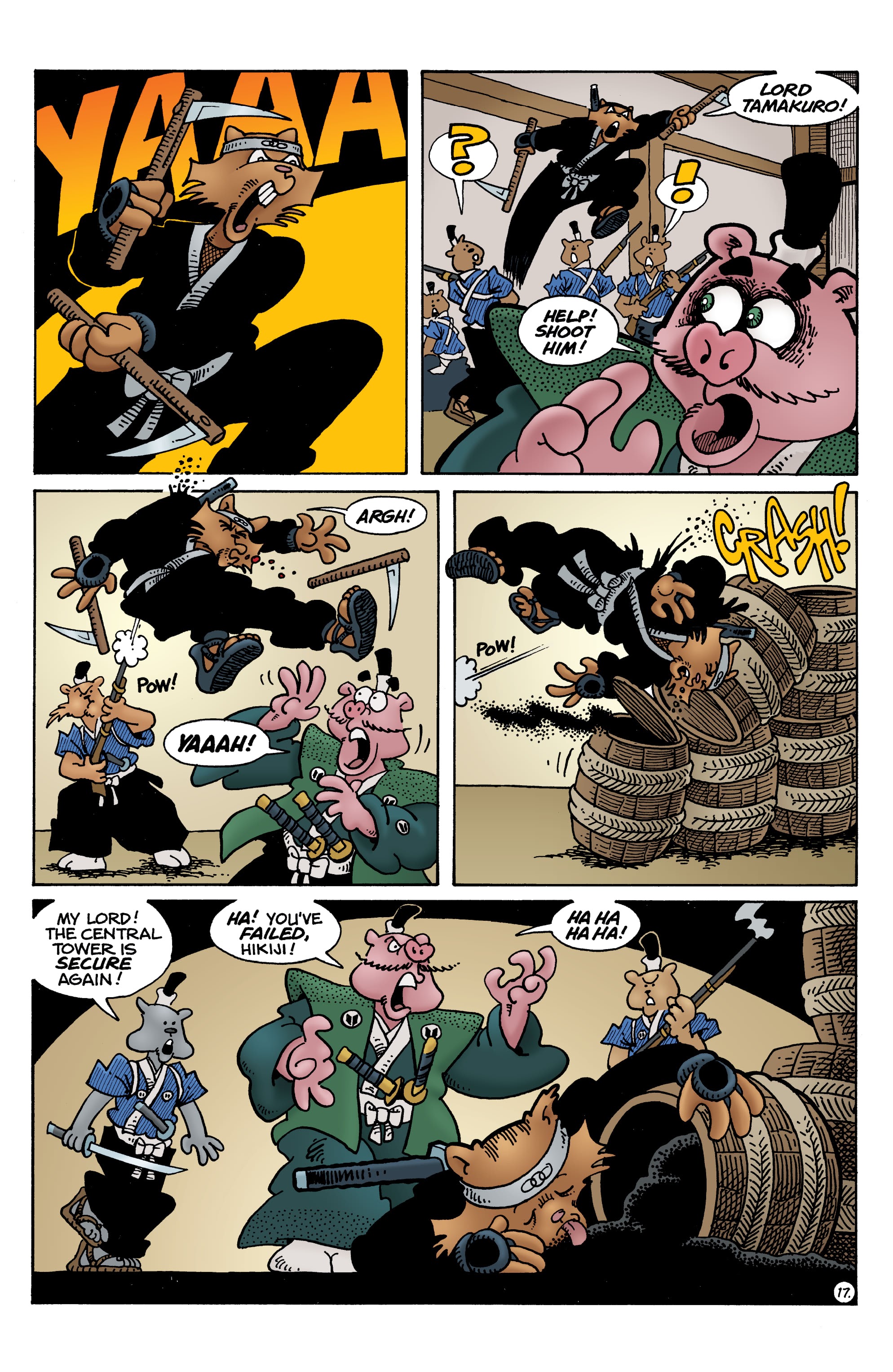 Read online Usagi Yojimbo: The Dragon Bellow Conspiracy comic -  Issue #5 - 18