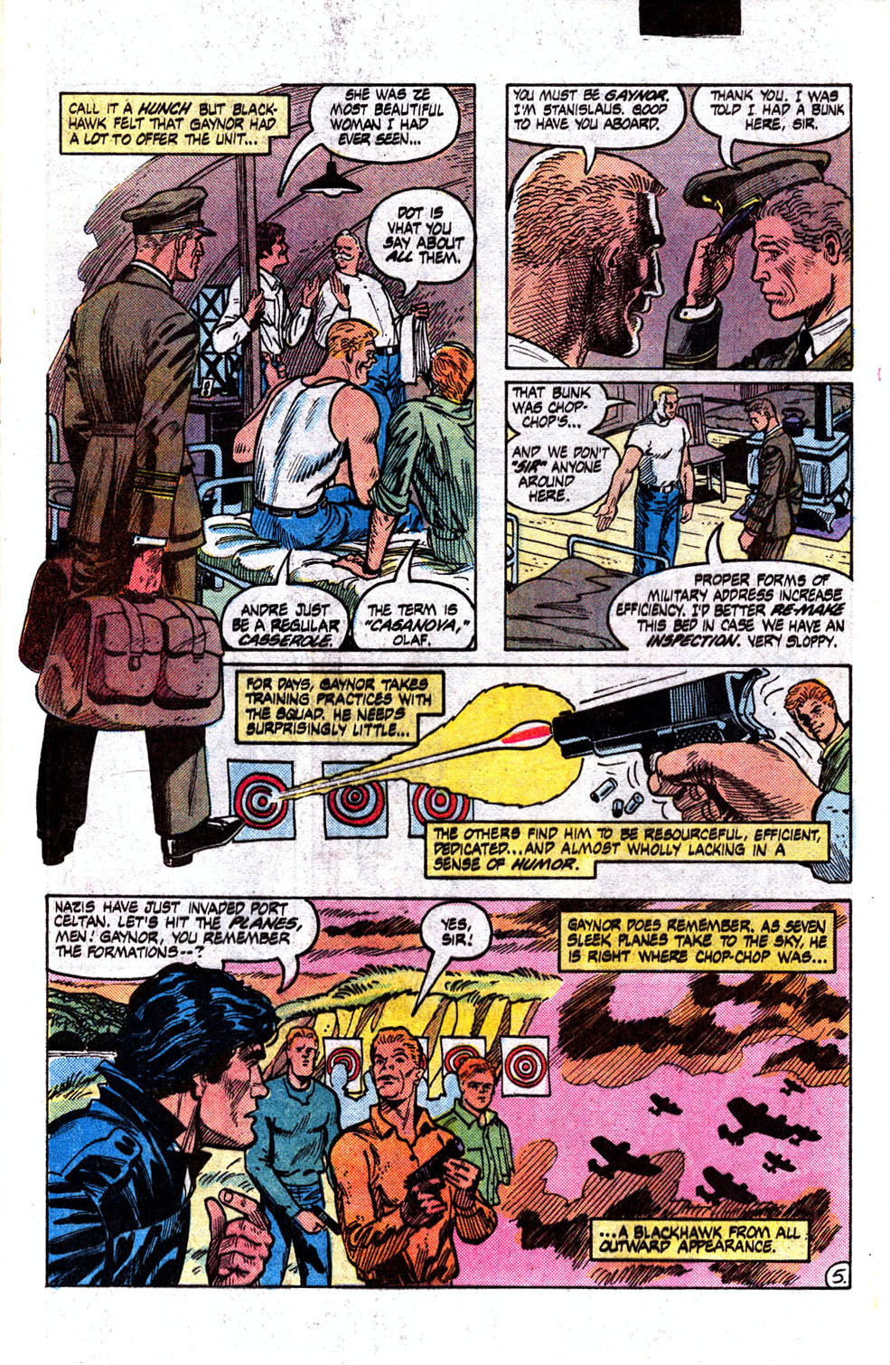 Blackhawk (1957) Issue #266 #157 - English 6