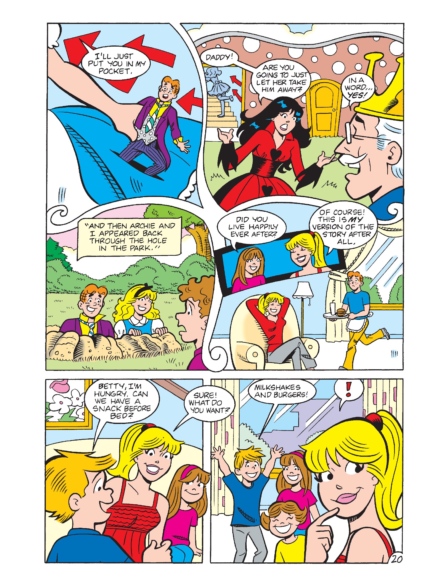 Read online Archie 75th Anniversary Digest comic -  Issue #10 - 188