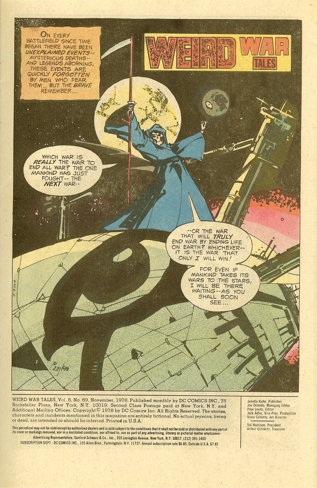 Read online Weird War Tales (1971) comic -  Issue #69 - 3