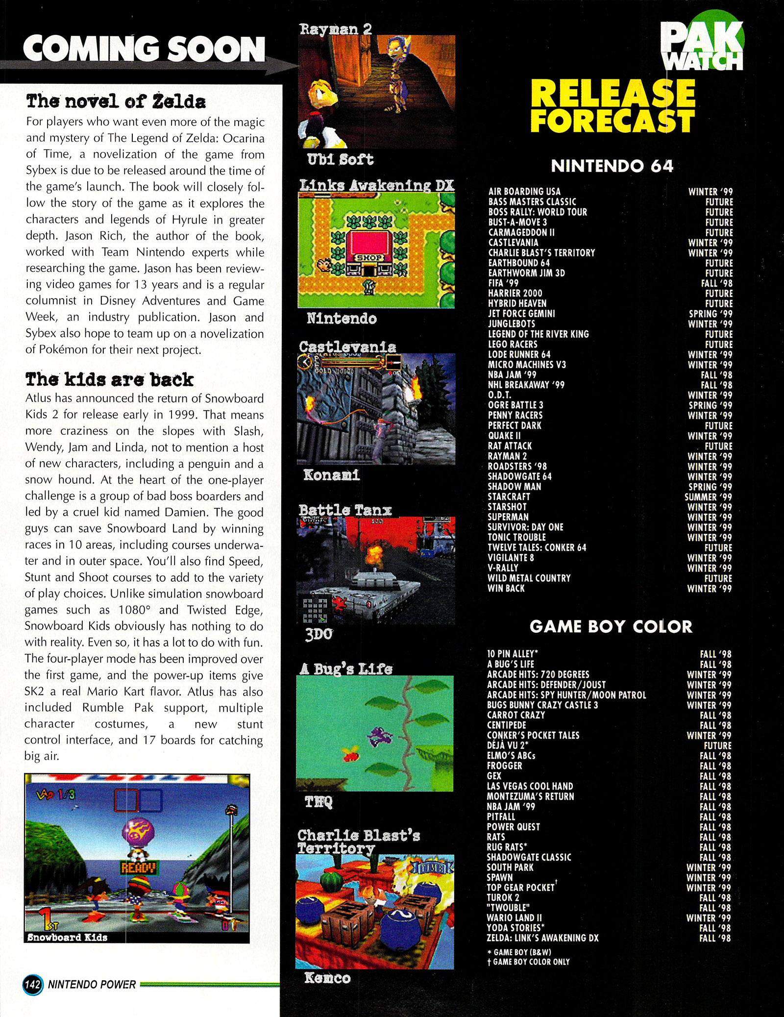 Read online Nintendo Power comic -  Issue #115 - 150