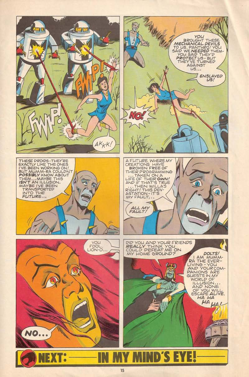 Read online ThunderCats (1987) comic -  Issue #17 - 15