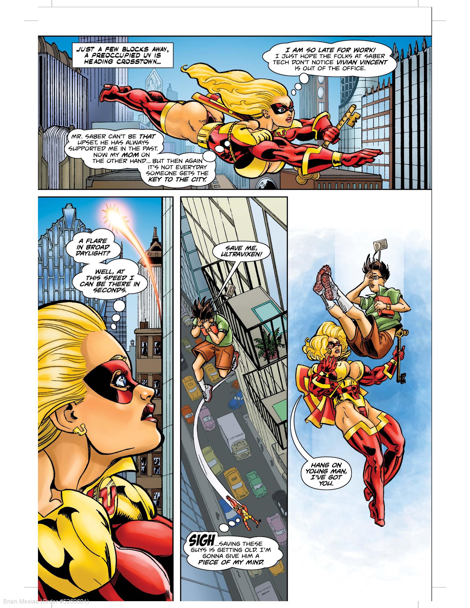 Read online Ultravixen comic -  Issue #1 - 7