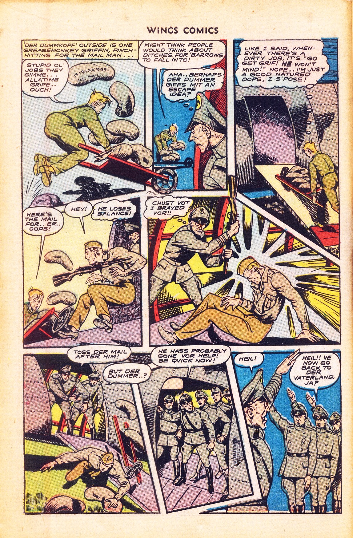 Read online Wings Comics comic -  Issue #51 - 14