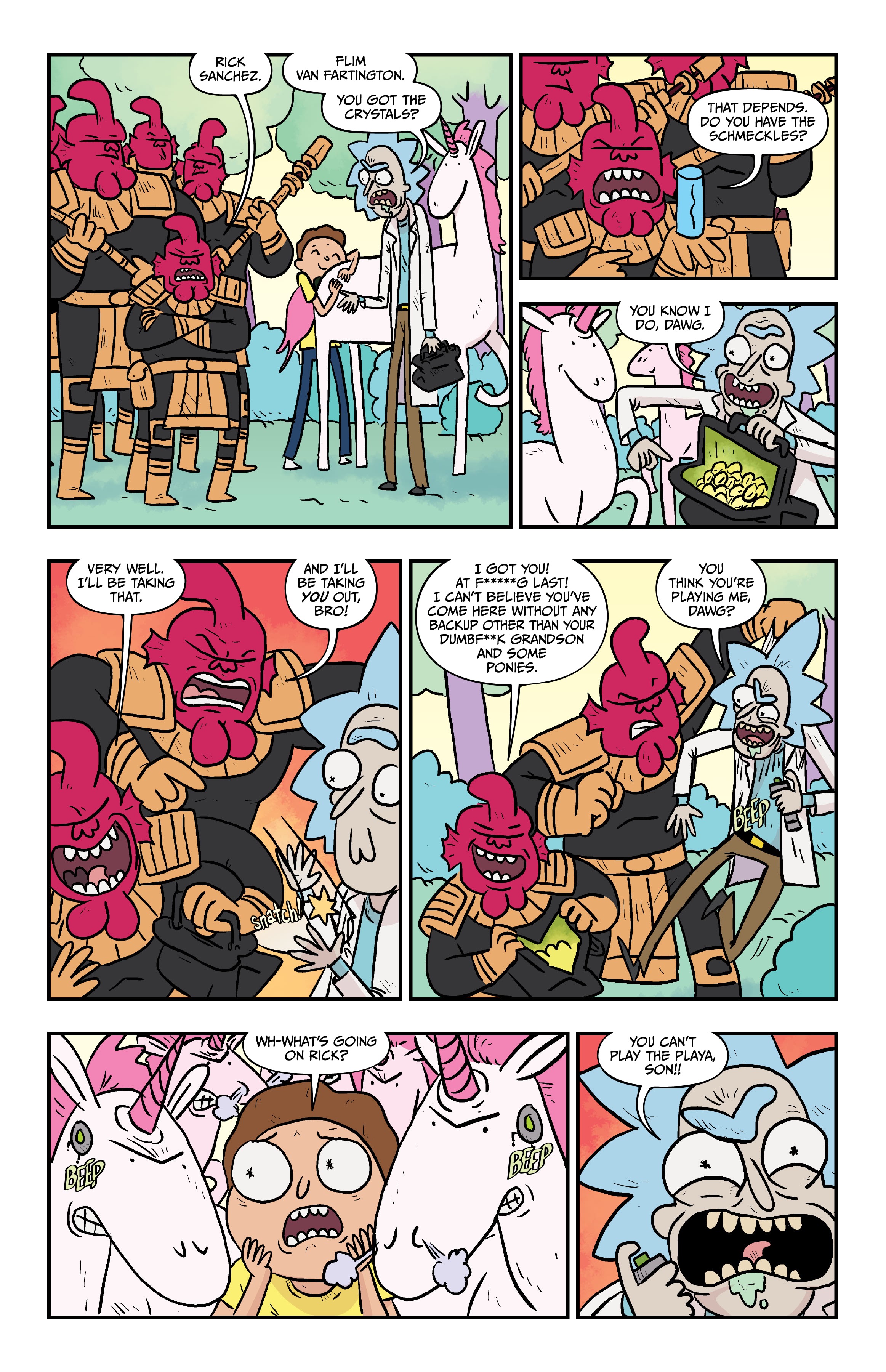 Read online Rick and Morty comic -  Issue # (2015) _Deluxe Edition 7 (Part 2) - 9