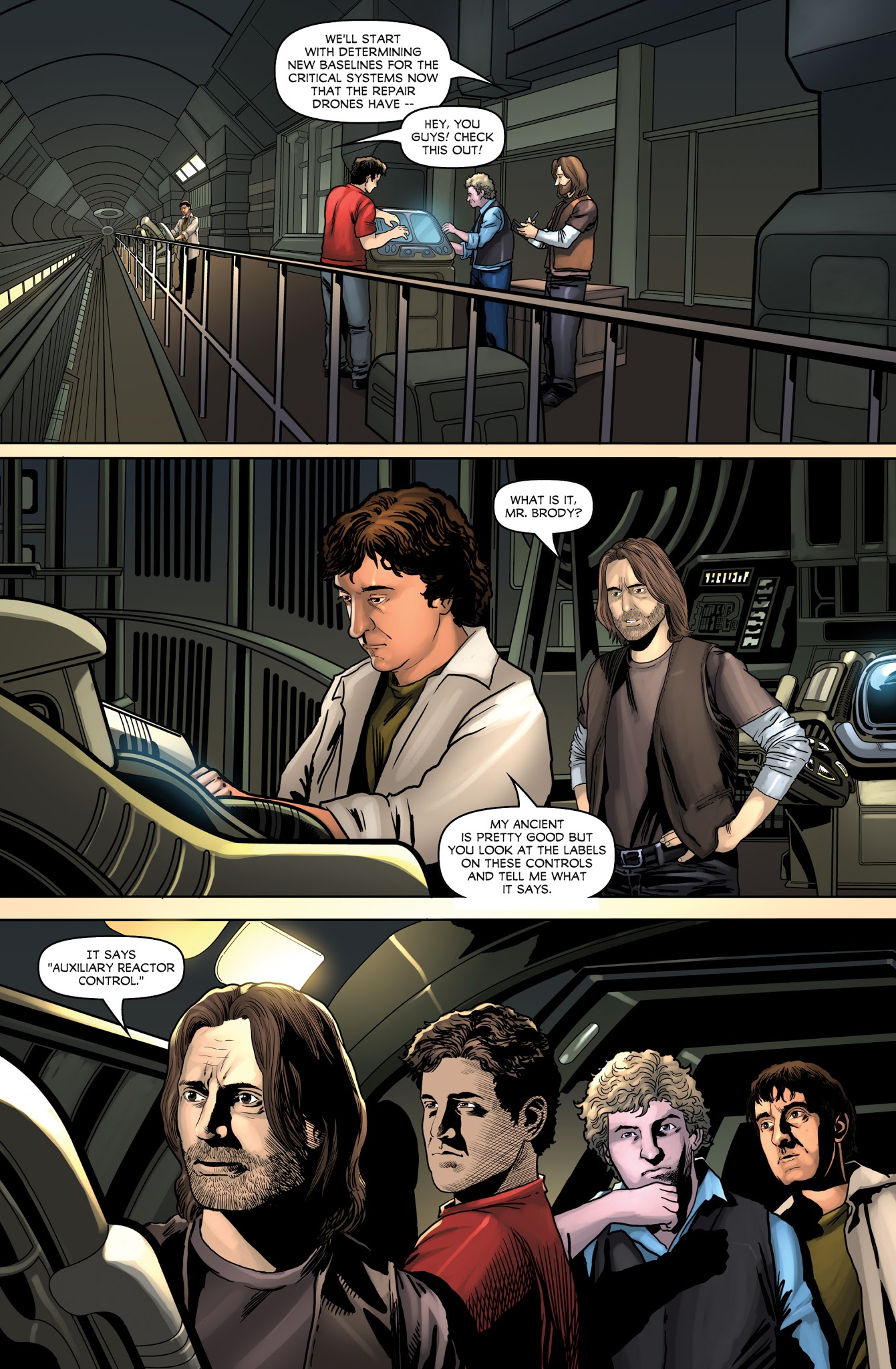 Read online Stargate Universe: Back To Destiny comic -  Issue #4 - 4