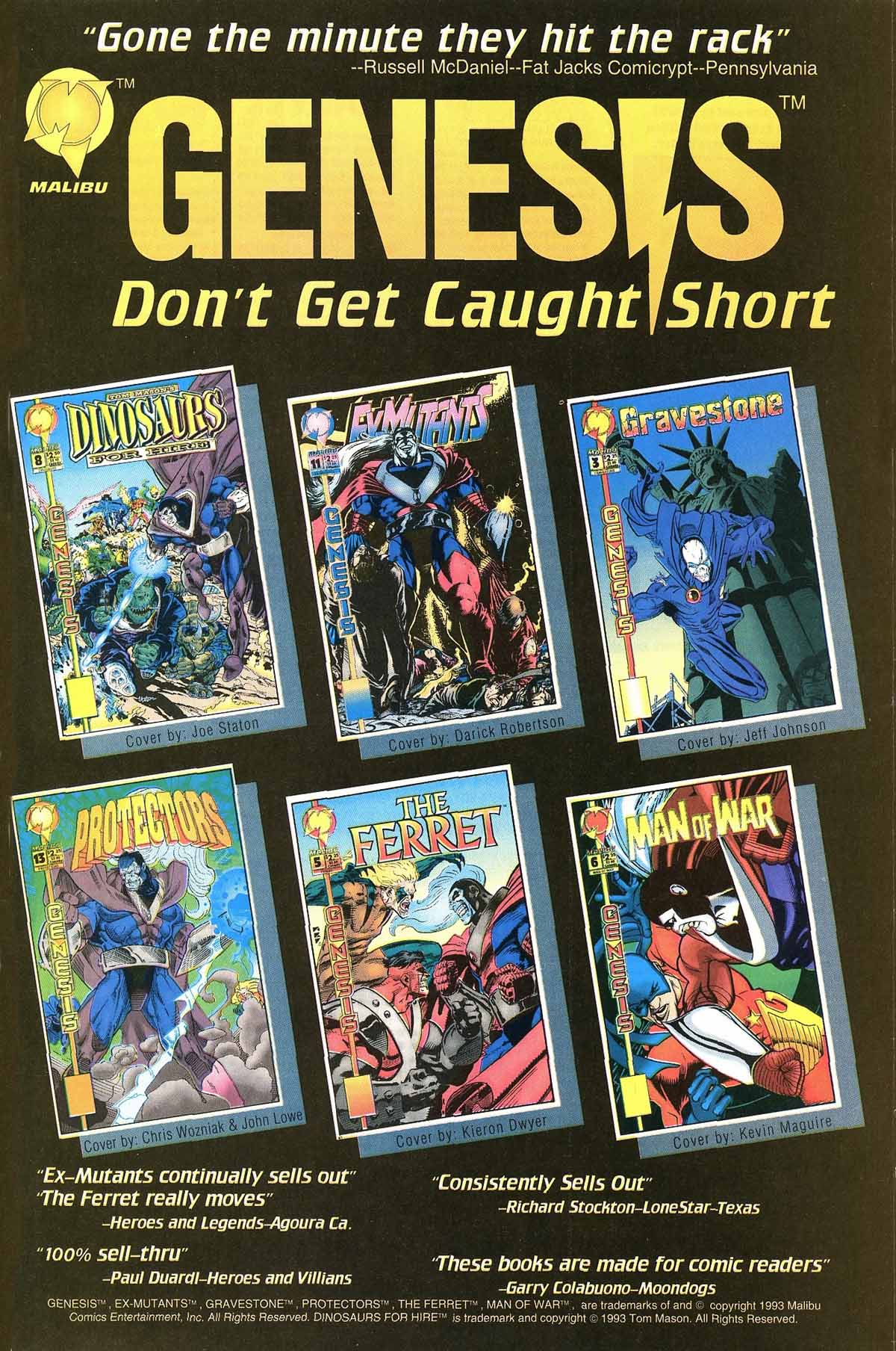 Read online Dinosaurs For Hire comic -  Issue #8 - 12